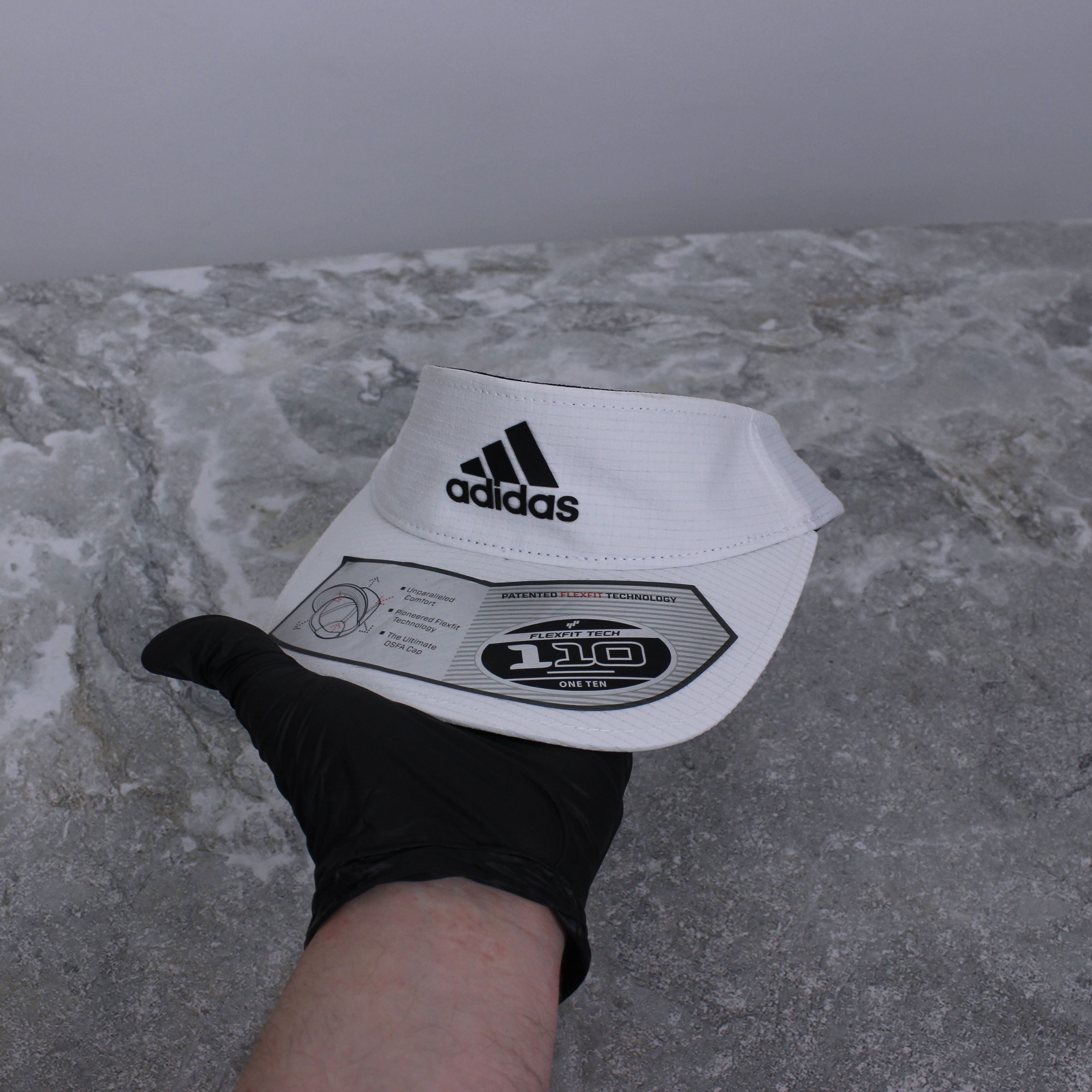Adidas Adidas Flexfit 110 Sports Visor OSFA Cap vintage Size ONE SIZE - 4 Thumbnail