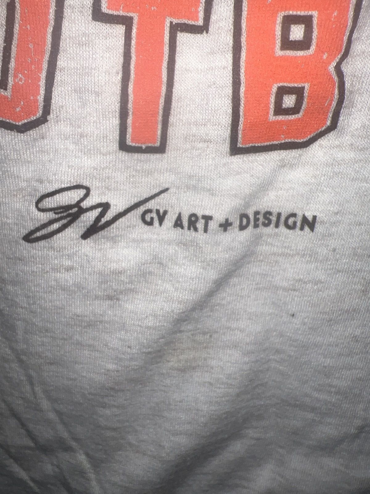 American Apparel American Apparel GV Art + Design Cleveland Football Tee Size US XXL / EU 58 / 5 - 3 Thumbnail