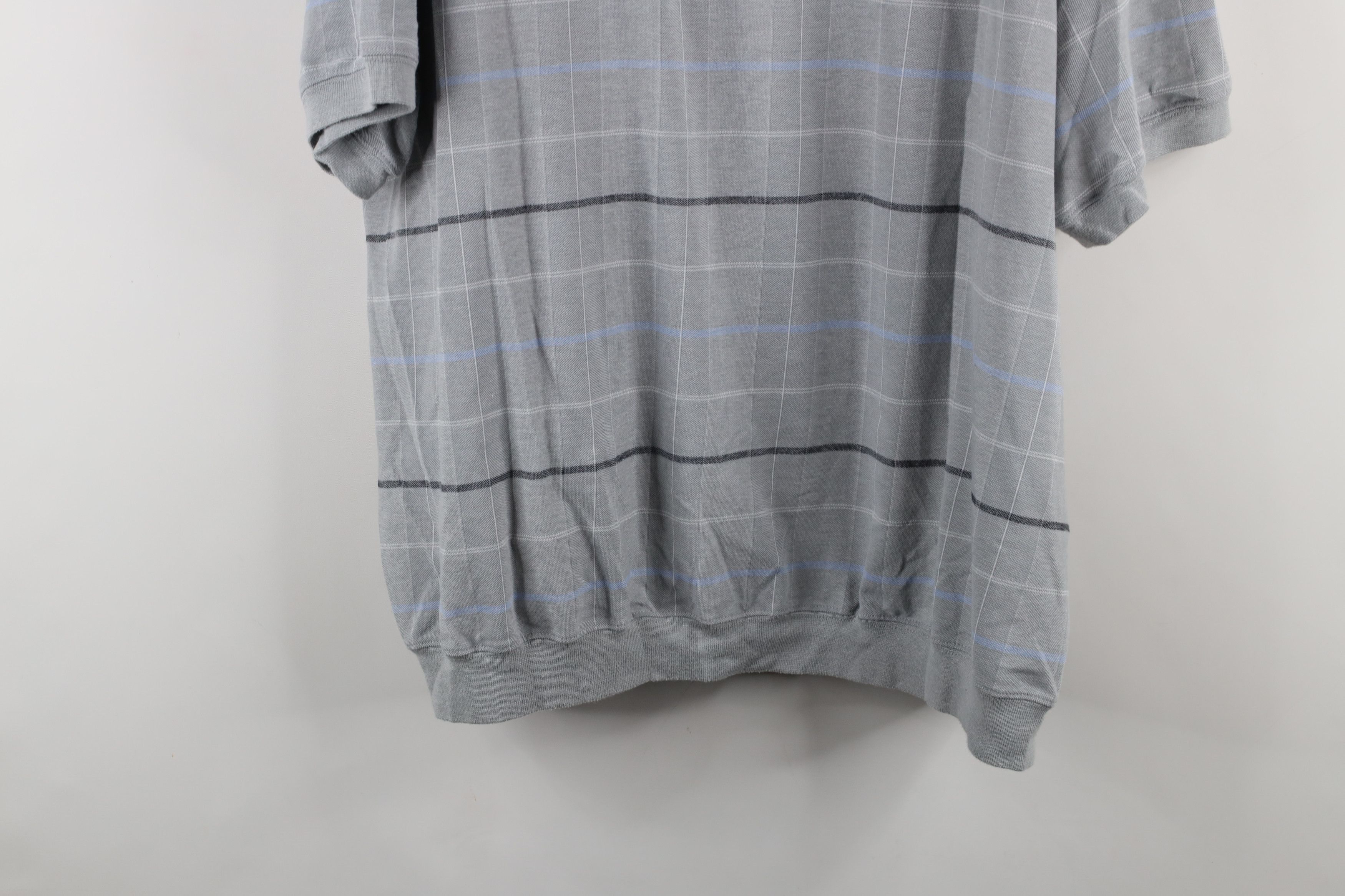 Vintage Vintage 90s Y2K Streetwear Knit Collared Pullover Polo Shirt Size US XXL / EU 58 / 5 - 9 Thumbnail