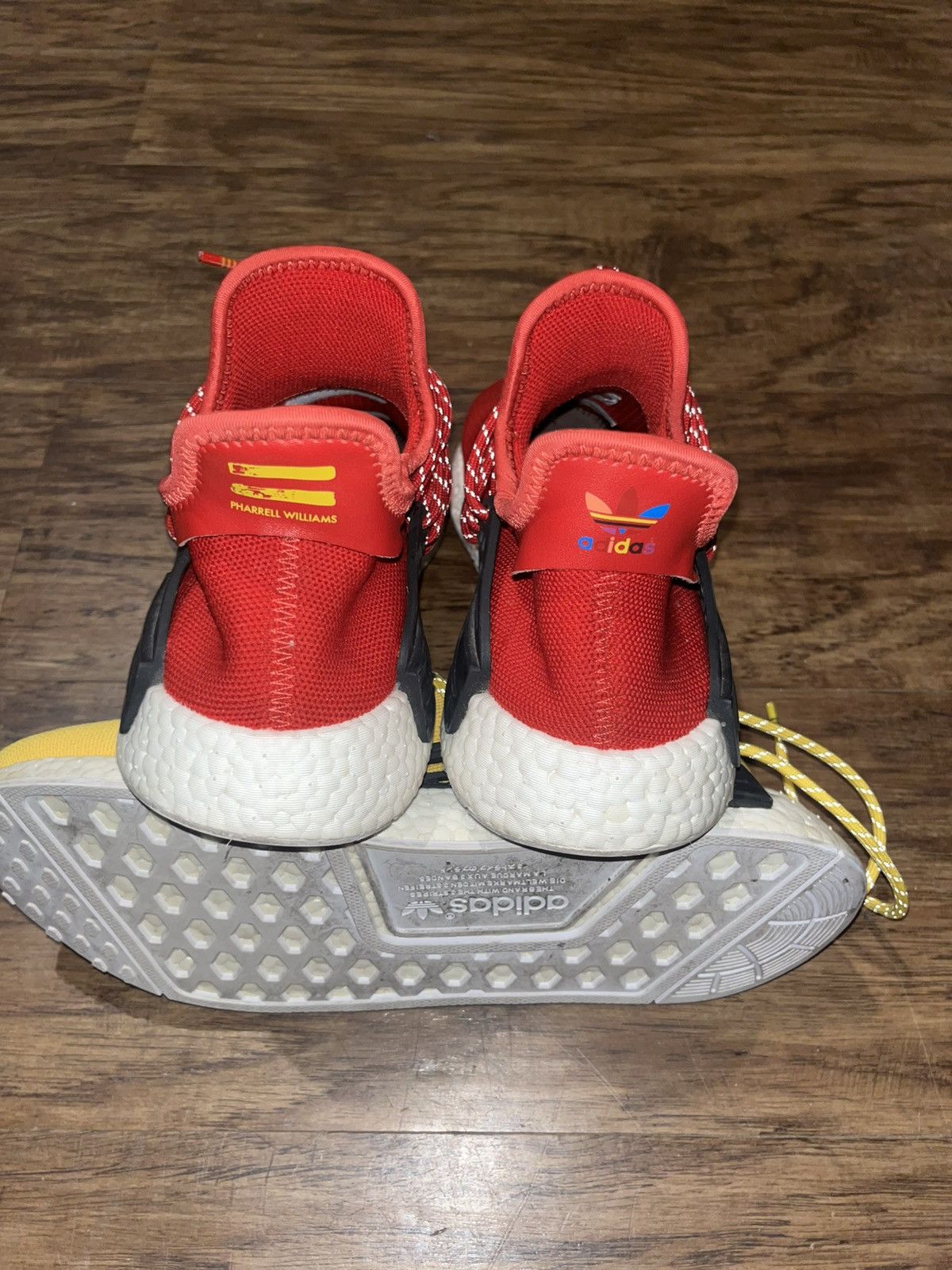 Adidas × Pharrell Human Race Scarlet Size US 9.5 / EU 42-43 - 4 Thumbnail