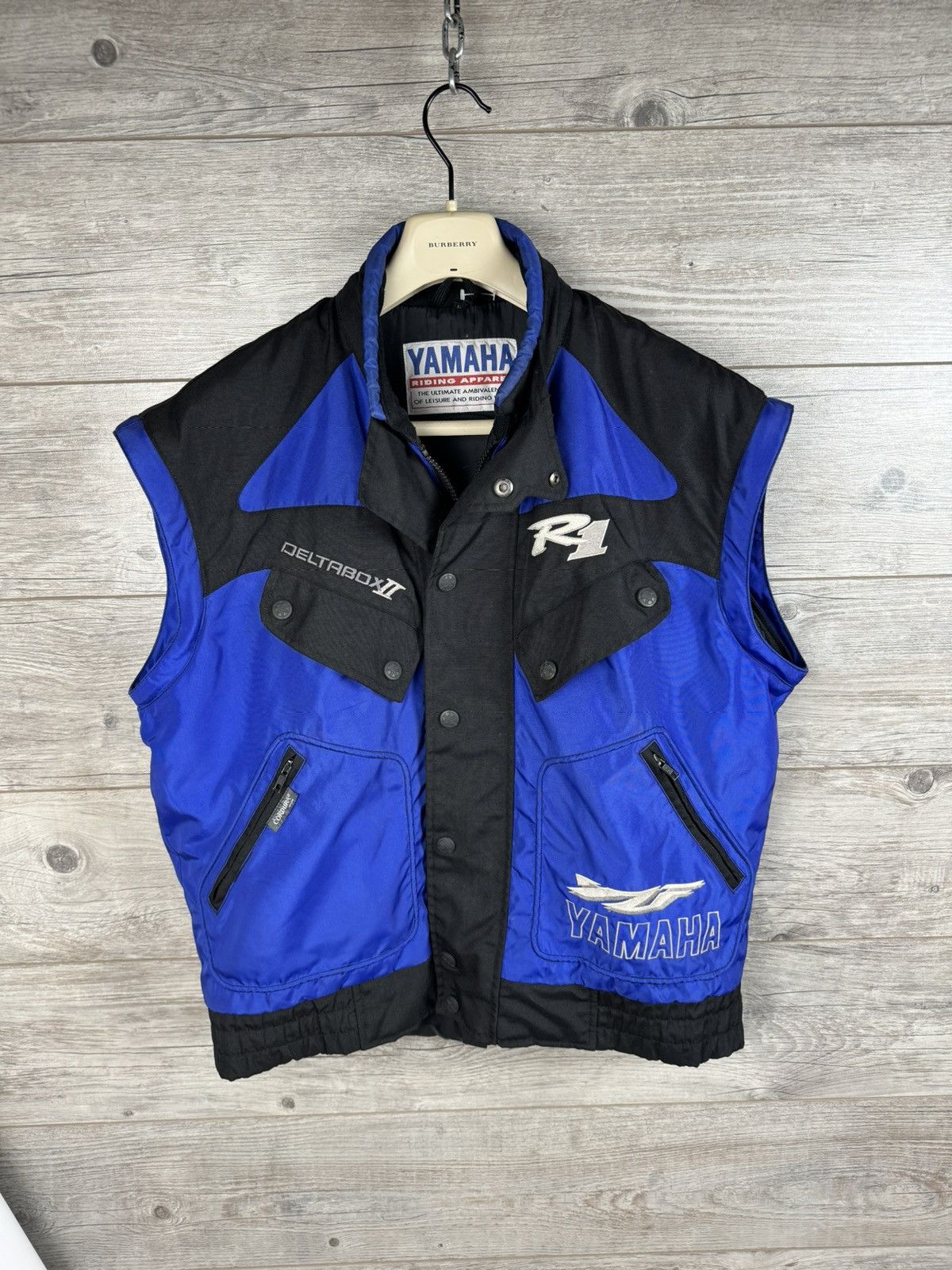 Yamaha RACING JACKET 🏍️VEST YAMAHA R 1 SCHUMACHER STYL Size US L / EU 52-54 / 3 - 7 Thumbnail