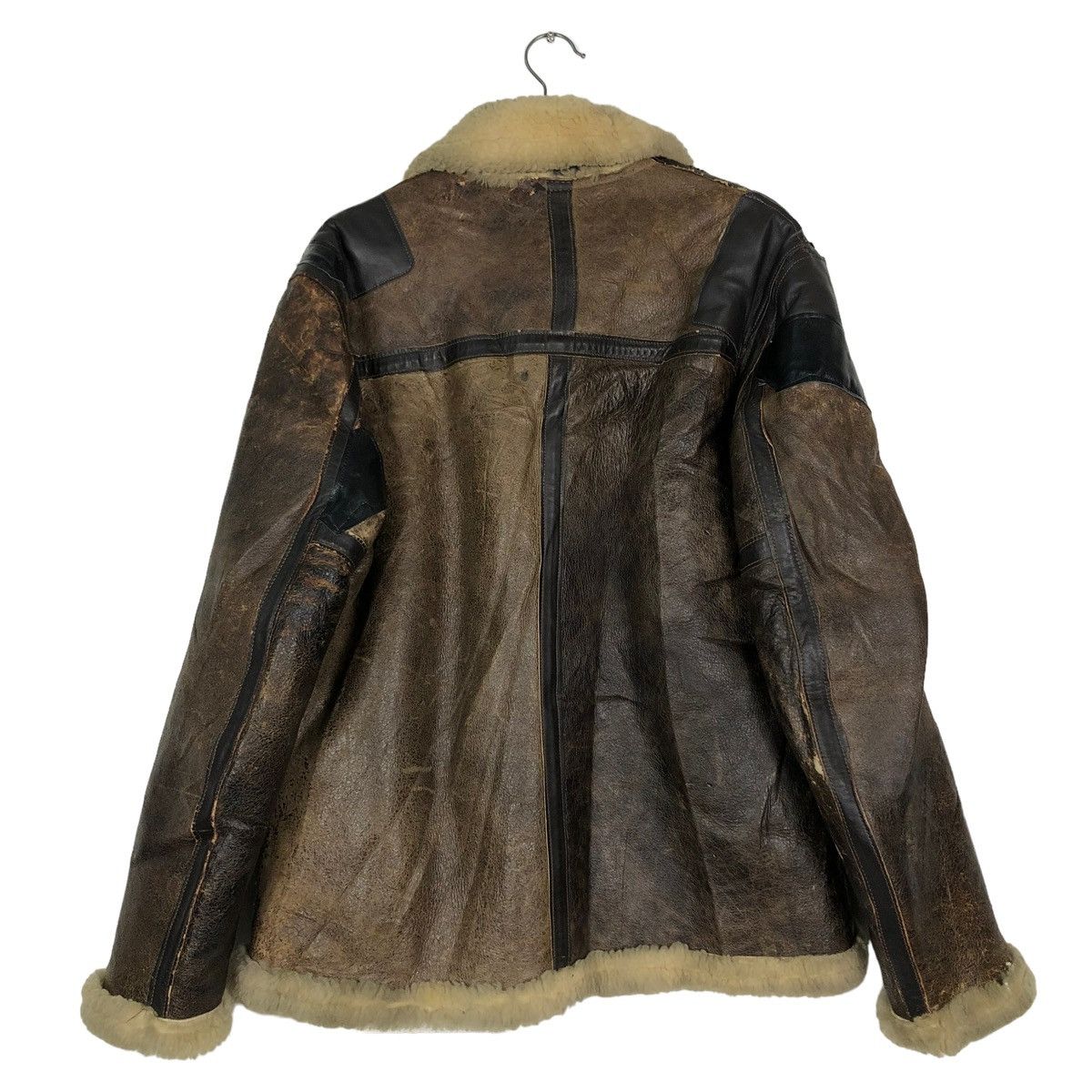 Schott 🔥VINTAGE B3 SHEARLING SHEEPSKIN LEATHER JACKET SCHOTT USA Size US M / EU 48-50 / 2 - 8 Thumbnail