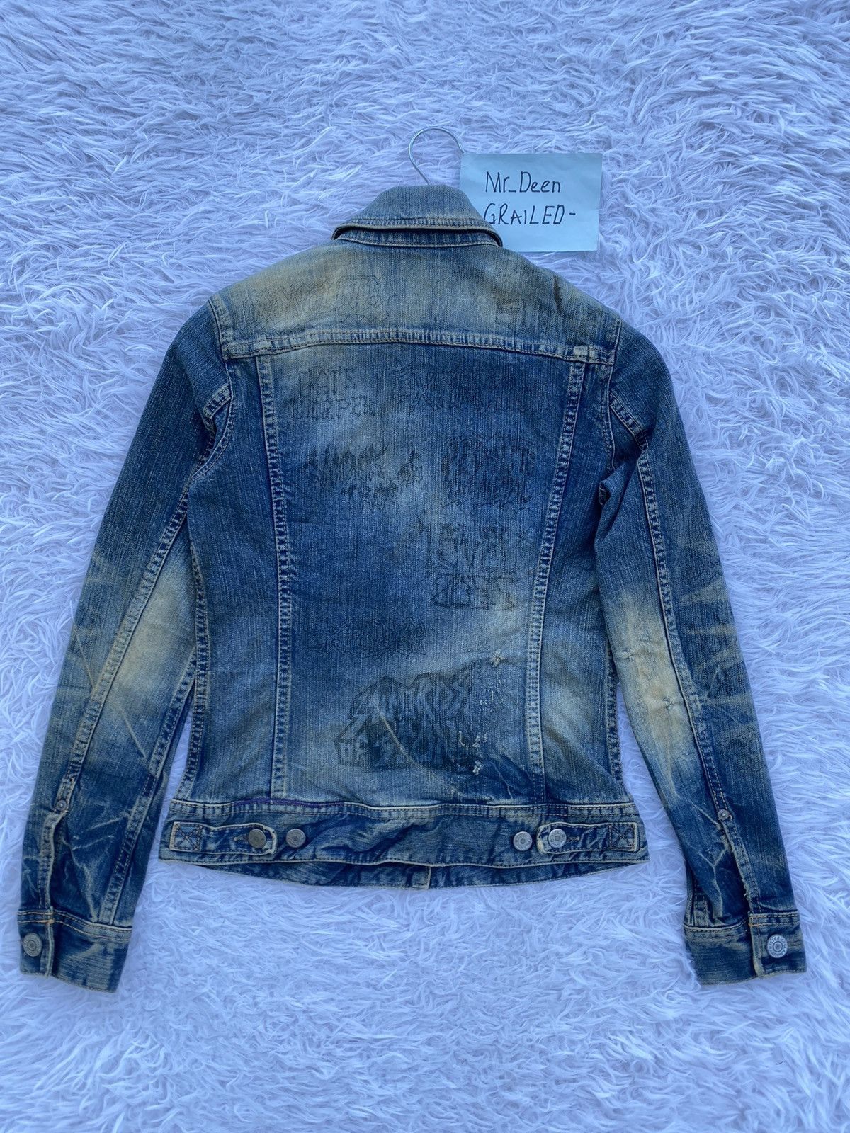 Hysteric Glamour Rare Vintage KINKY Hysteric Glamour Denim Jacket Size S / US 4 / IT 40 - 19 Thumbnail