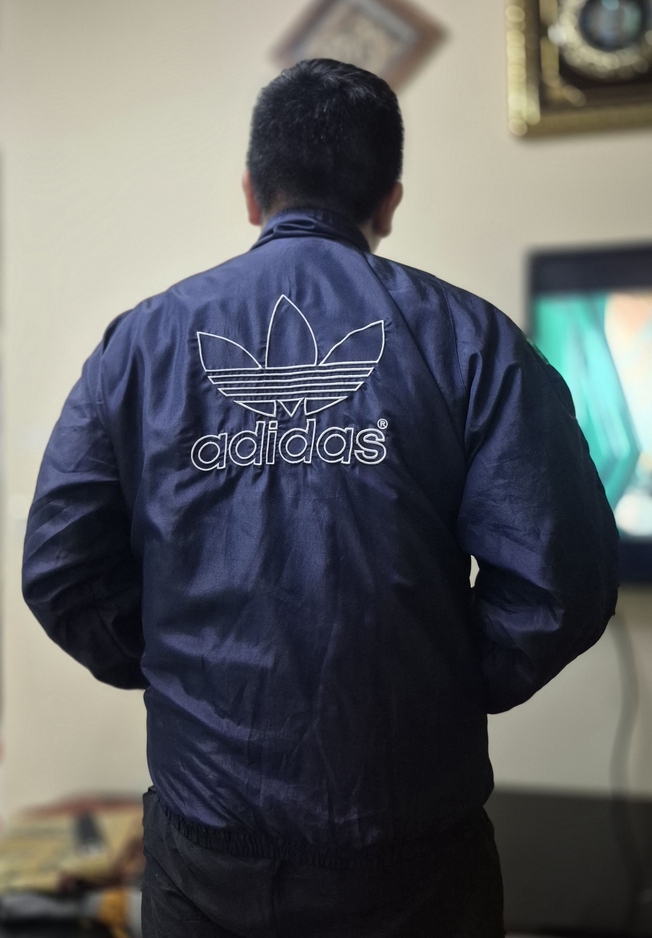 Adidas Adidas Vintage Track Jacket 1990 Size US XL / EU 56 / 4 - 7 Thumbnail