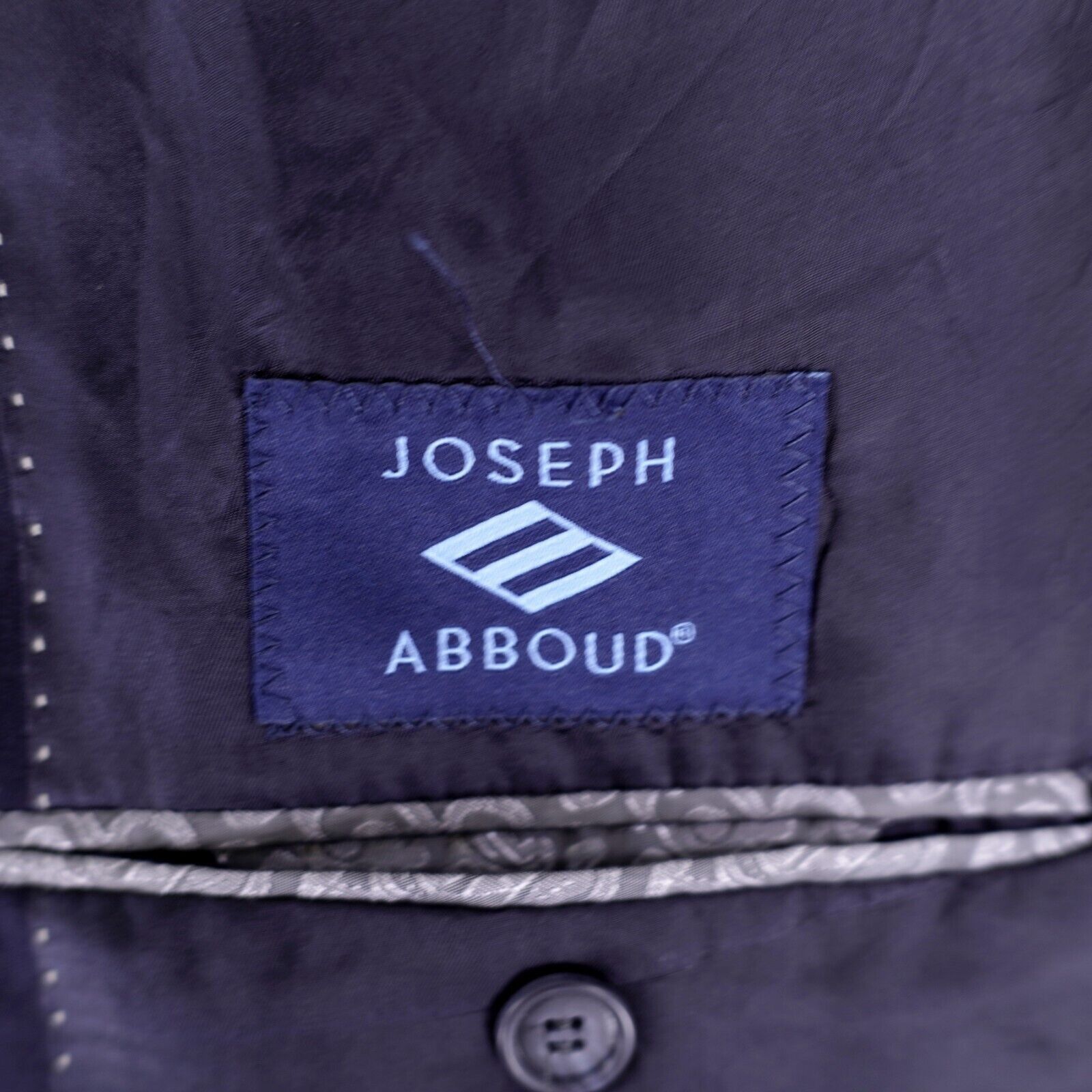 Joseph Abboud Joseph Abboud Blue Wool 2 Button Blazer 42L Or Slim 44L Size 42L - 10 Thumbnail