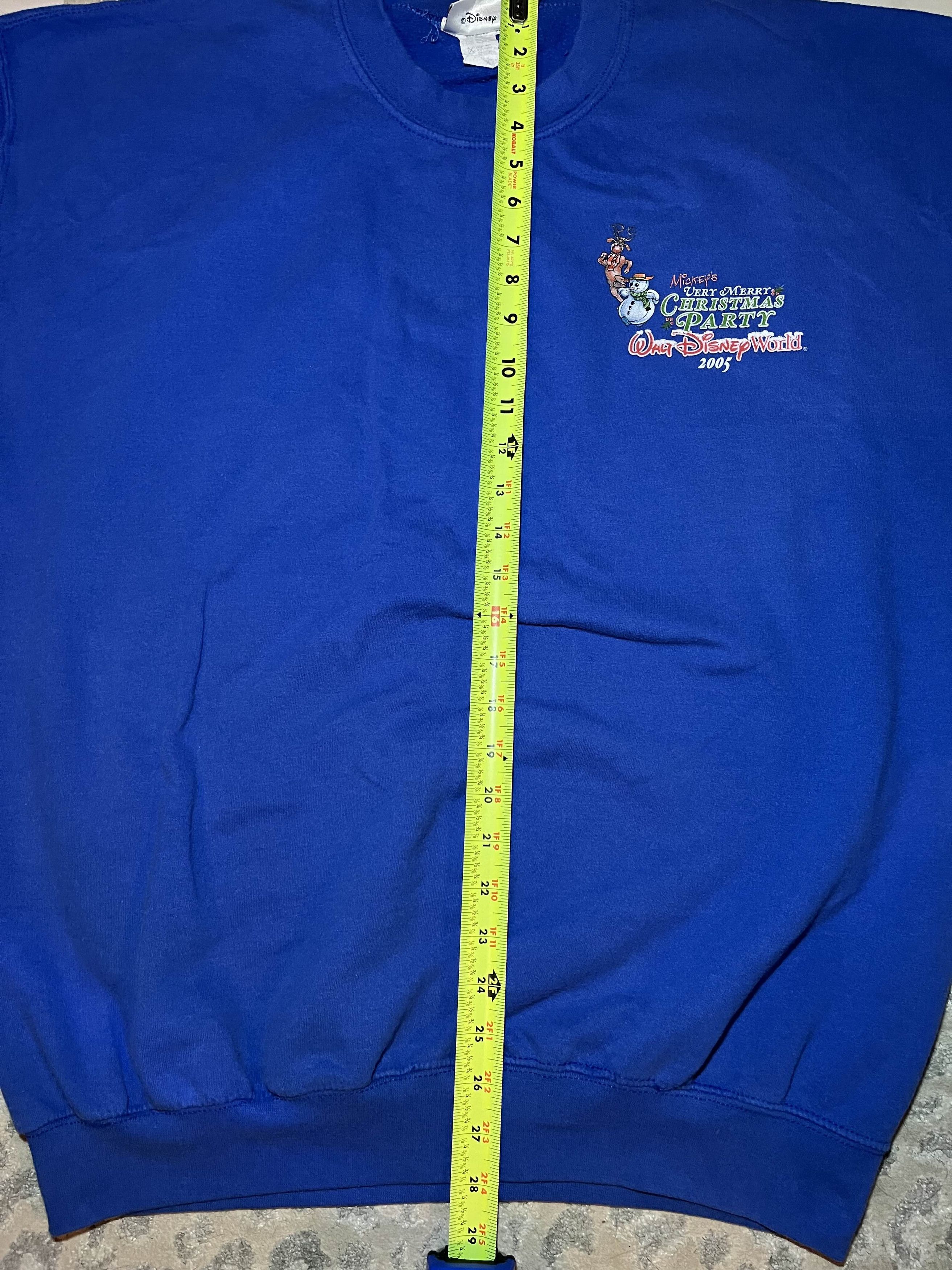 Disney × Mickey Mouse × Vintage Y2K Walt Disney World Very Merry Christmas Party 2005 Size US XL / EU 56 / 4 - 7 Thumbnail