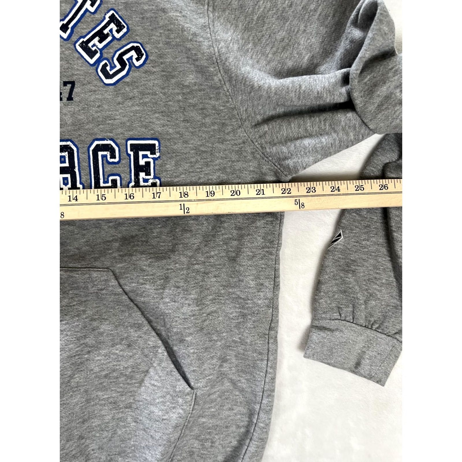Soffe VINTAGE United States Air Force Hoodie Mens L Gray Pullover Fleece Sweatshirt Size US L / EU 52-54 / 3 - 4 Thumbnail