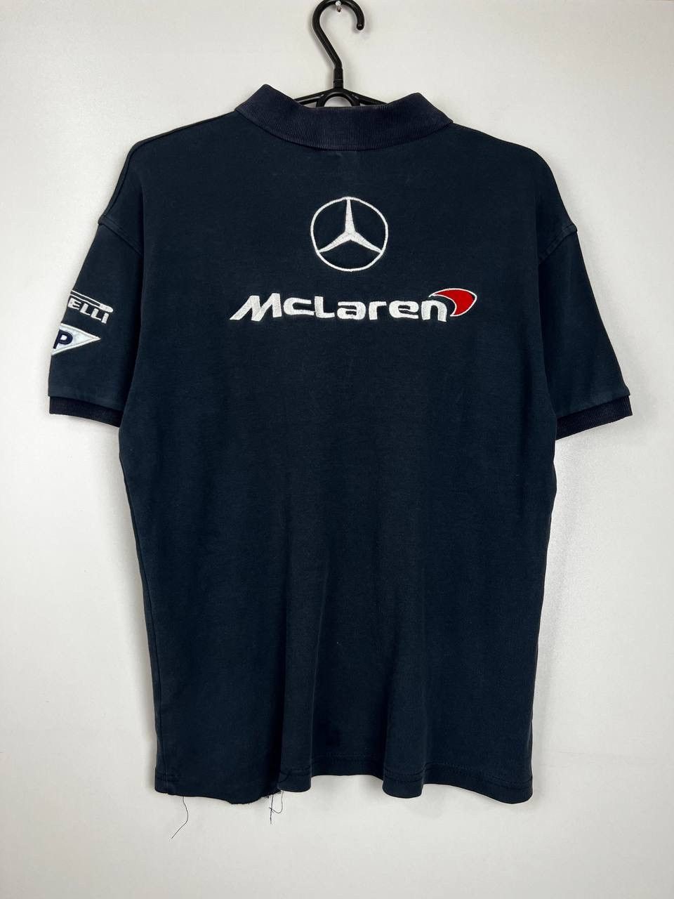 Malcolm McLaren × Mercedes-Benz × Vintage Mercedes Benz McLaren AMG Racing Polo t-shirts size S Size US S / EU 44-46 / 1 - 7 Thumbnail