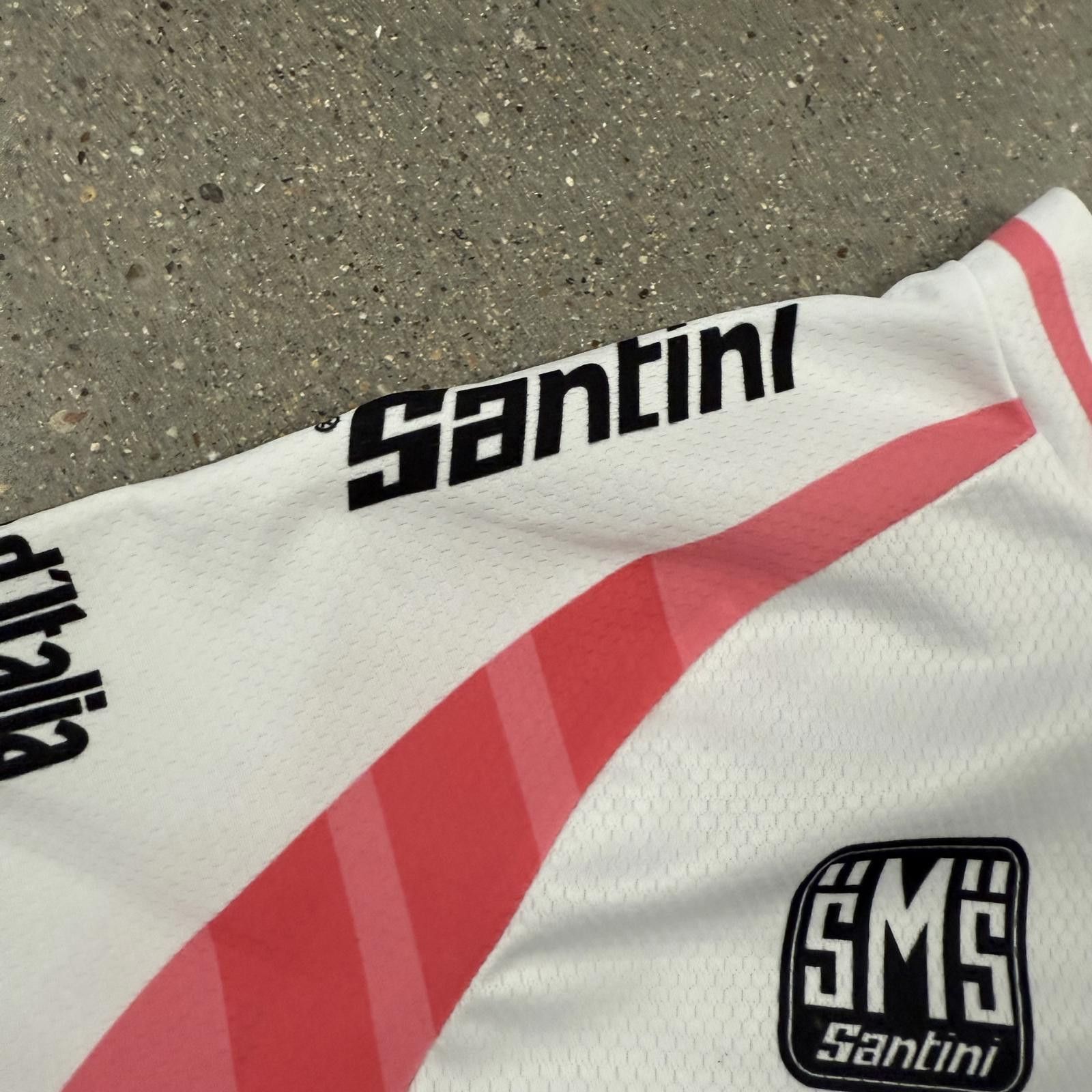 Santoni SMS Santini Cycling Jersey La Gazzetta dello Sport Size M / US 6-8 / IT 42-44 - 4 Thumbnail