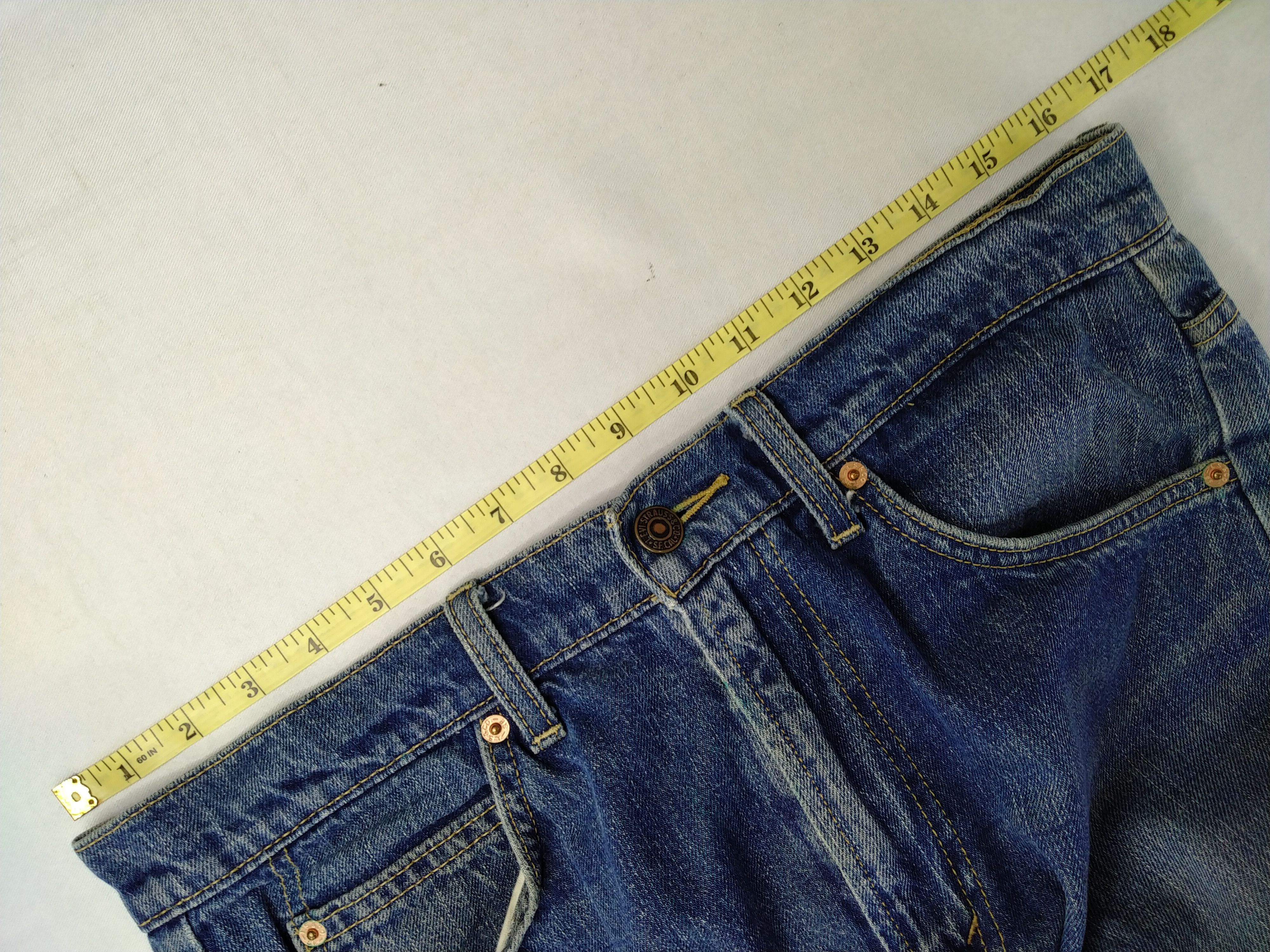 Levi's Blue Levi's 505 Distressed Denim 33x29.5 -JN192 Size US 33 - 5 Thumbnail