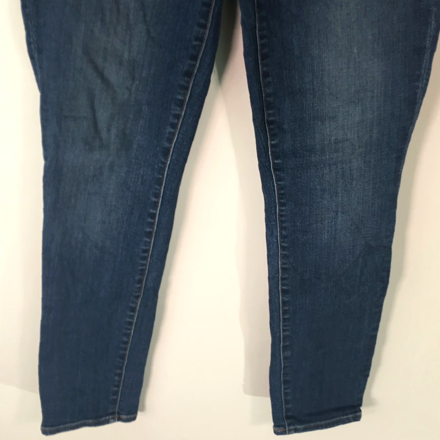 J.Crew J Crew Jeans Skinny Women Regular Low Rise Stretch Blue Denim 27/28 Size 27" / US 4 / IT 40 - 5 Thumbnail