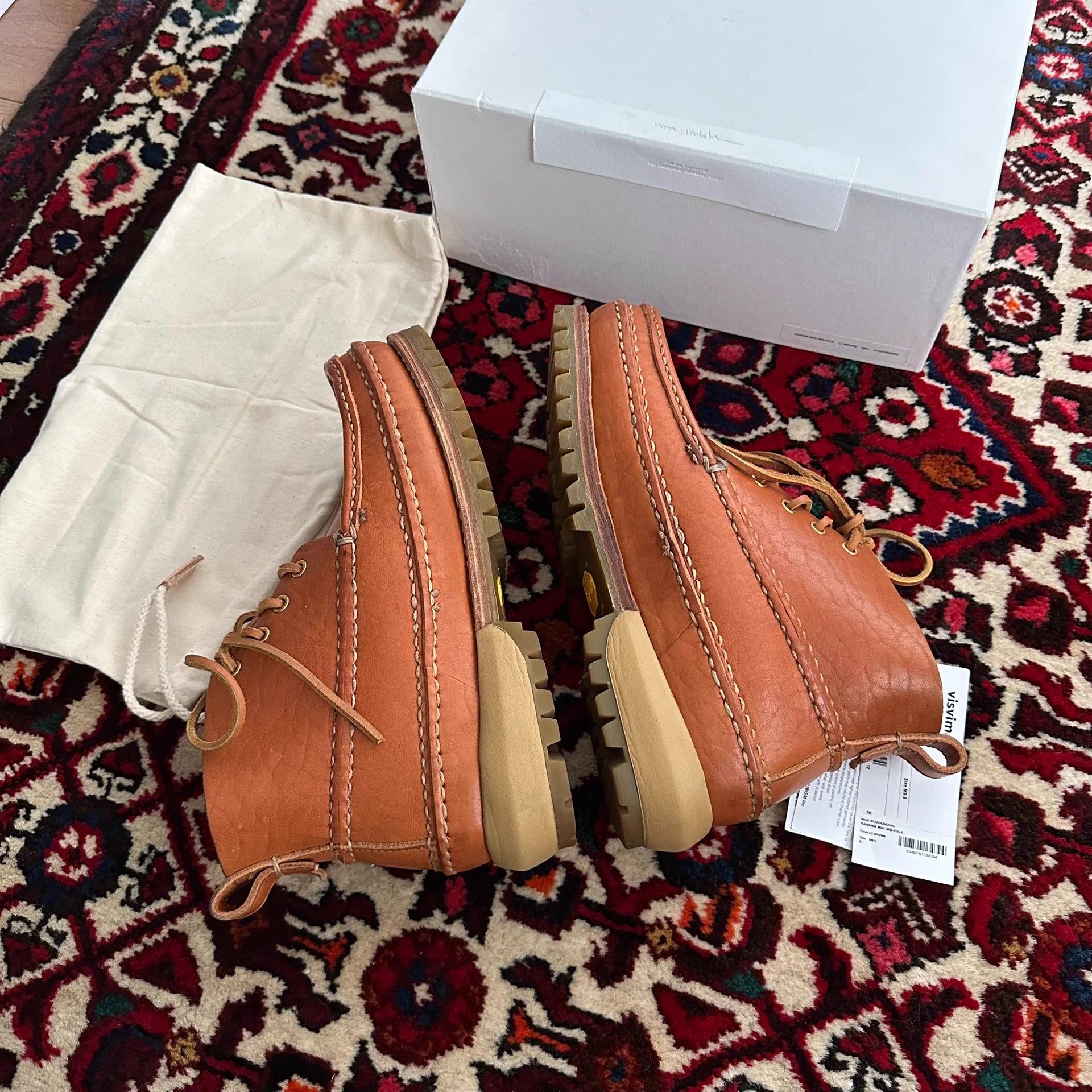 Visvim visvim 22aw kanawa moc mid-folk boots 9.5 Size US 9.5 / EU 42-43 - 5 Thumbnail
