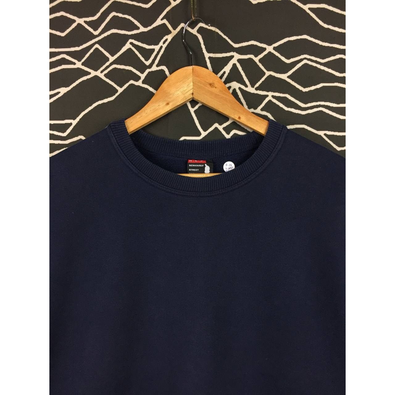 Japanese Brand × Vintage Vtg N.K.P Seriously Street Wise Casual Sweatshirt Size L Size US L / EU 52-54 / 3 - 3 Thumbnail