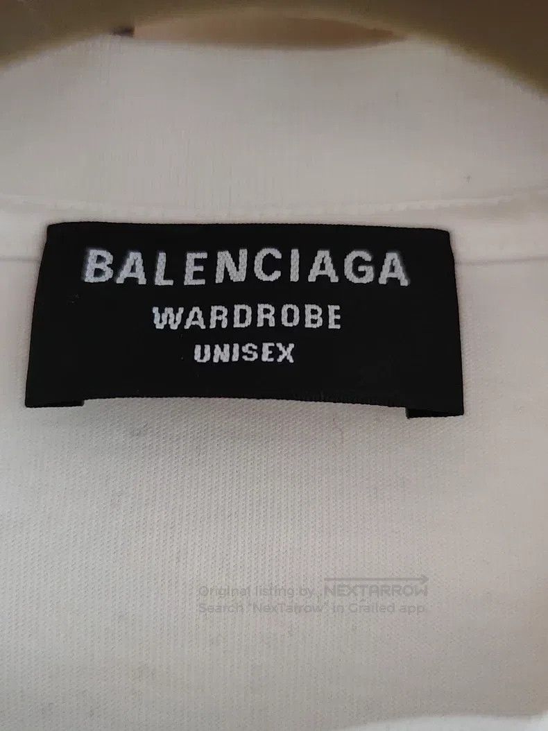 Balenciaga Balenciaga Round neck printed short sleeve T-shirt Size US S / EU 44-46 / 1 - 2 Thumbnail