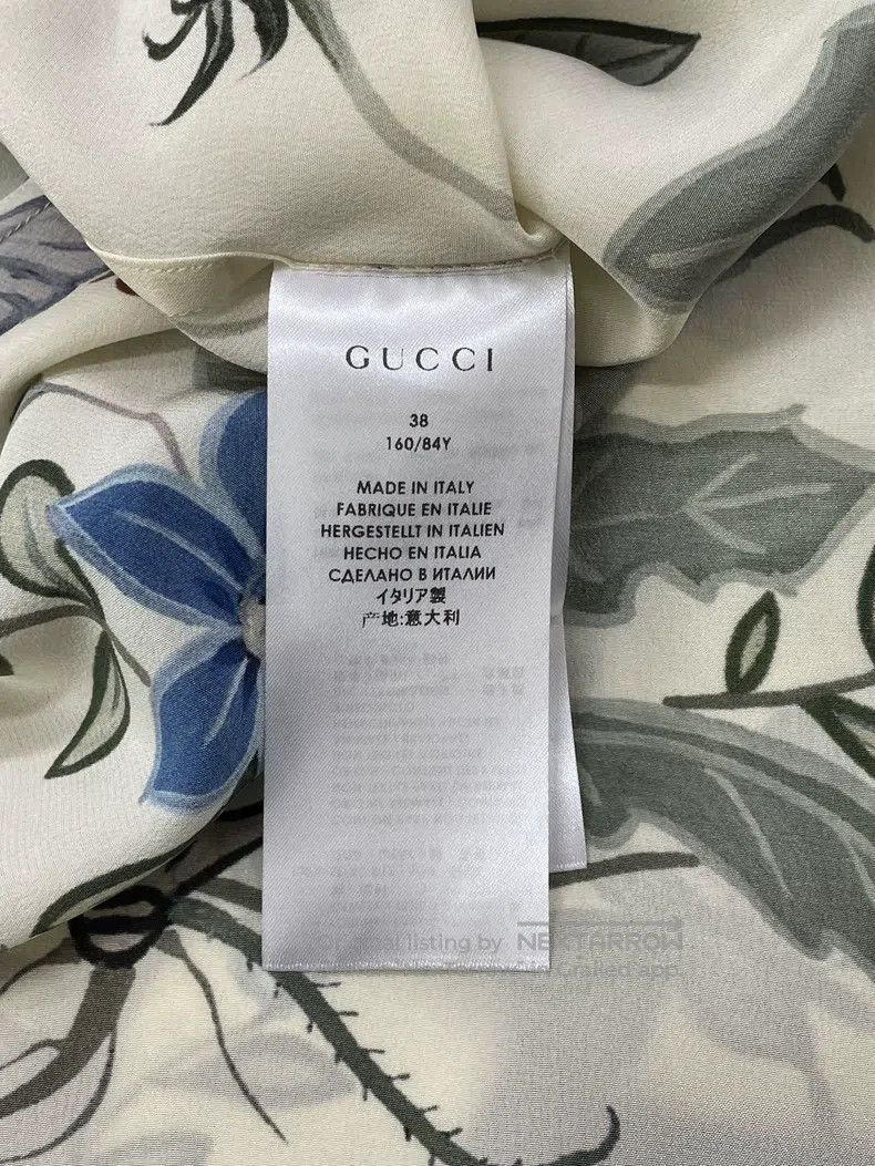 Gucci Gucci Floral printed silk shirt Size XS / US 0-2 / IT 36-38 - 5 Thumbnail