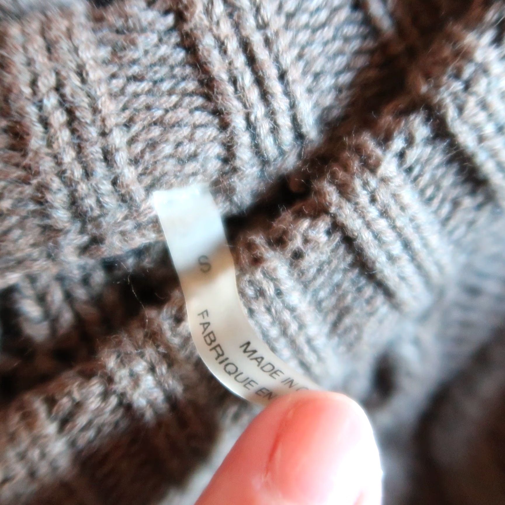 Olive VINTAGE Margaret O’Leary Olive Green 100% Cotton Cable Knit Tunic Sweater Side Zip S Womens Pullover Long Sleeve Knitted Casual 28" Length Size S / US 4 / IT 40 - 7 Thumbnail