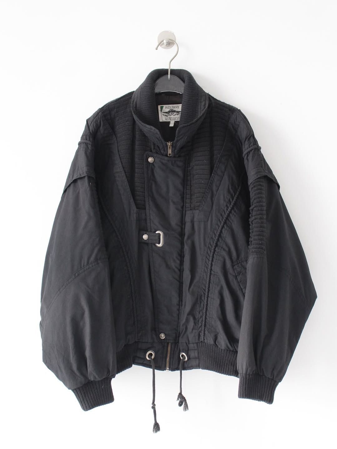 Vintage 1990S RESERVE REVERSIBLE-LINED GRAPHIC PADDED BOMBER Size US L / EU 52-54 / 3 - 1 Thumbnail