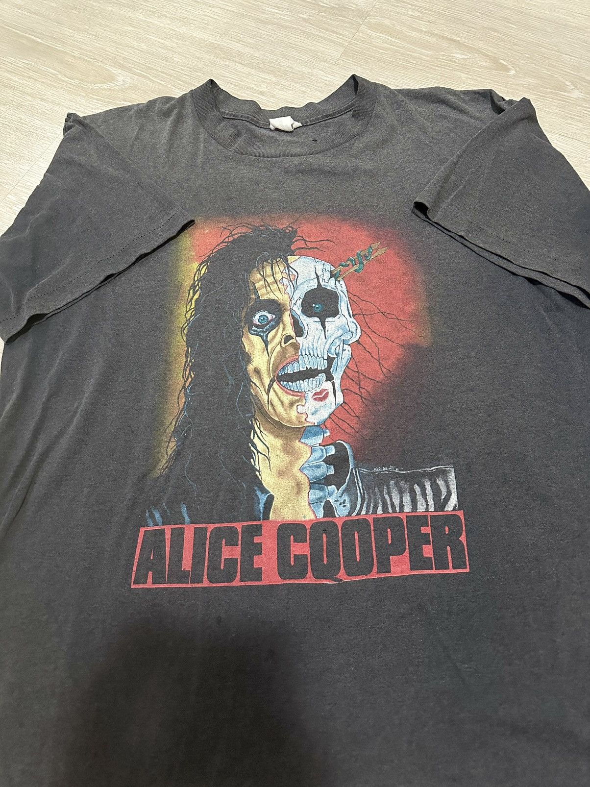 Band Tees × Vintage 1989 Alice cooper Size US S / EU 44-46 / 1 - 1 Thumbnail