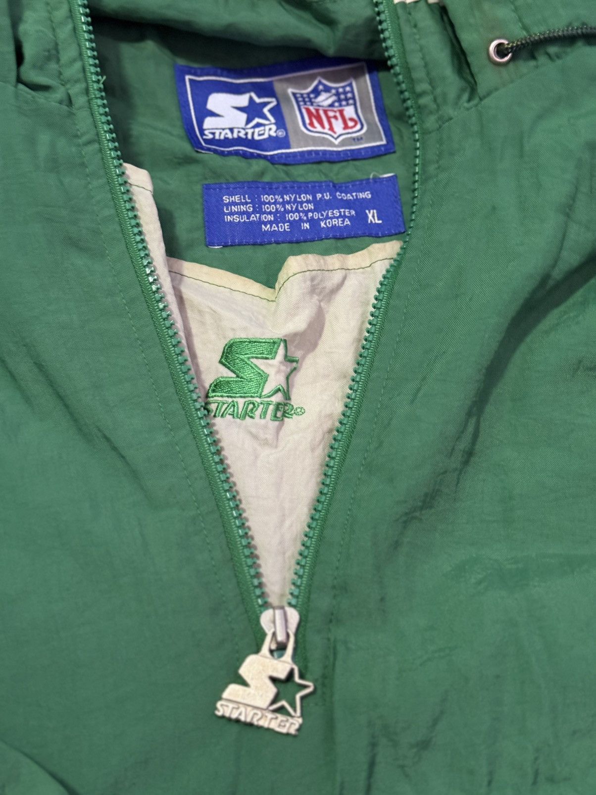 Starter Vintage Starter Philadelphia Eagles Jacket Size US XL / EU 56 / 4 - 9 Thumbnail