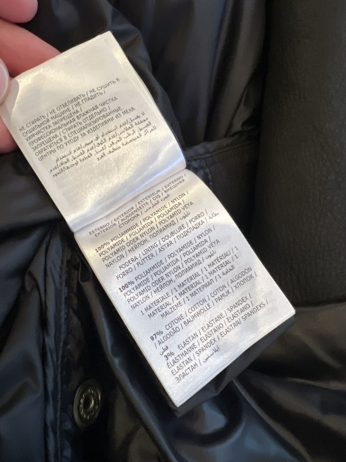 Moncler × Rick Owens Shearling puffer jacket Size US M / EU 48-50 / 2 - 14 Thumbnail