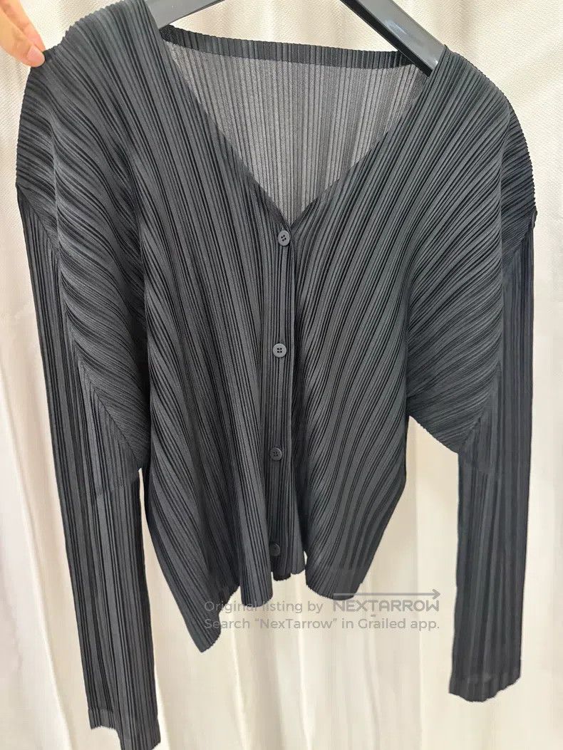 Issey Miyake Issey Miyake Gray Coat Size S / US 4 / IT 40 - 1 Thumbnail