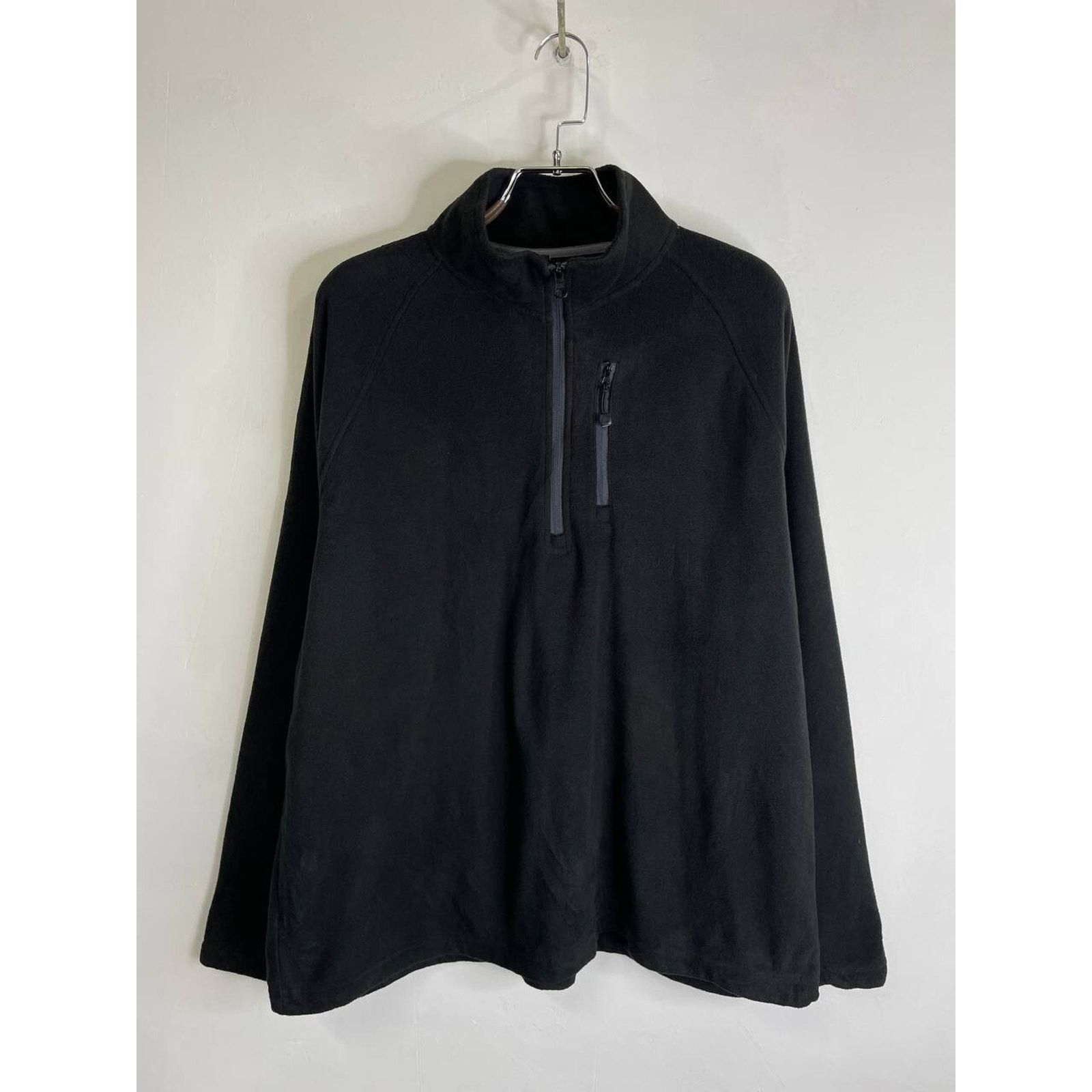Starter Vintage Starter Black Quarter-Zip Fleece Pullover Size XL Size US XL / EU 56 / 4 - 1 Thumbnail