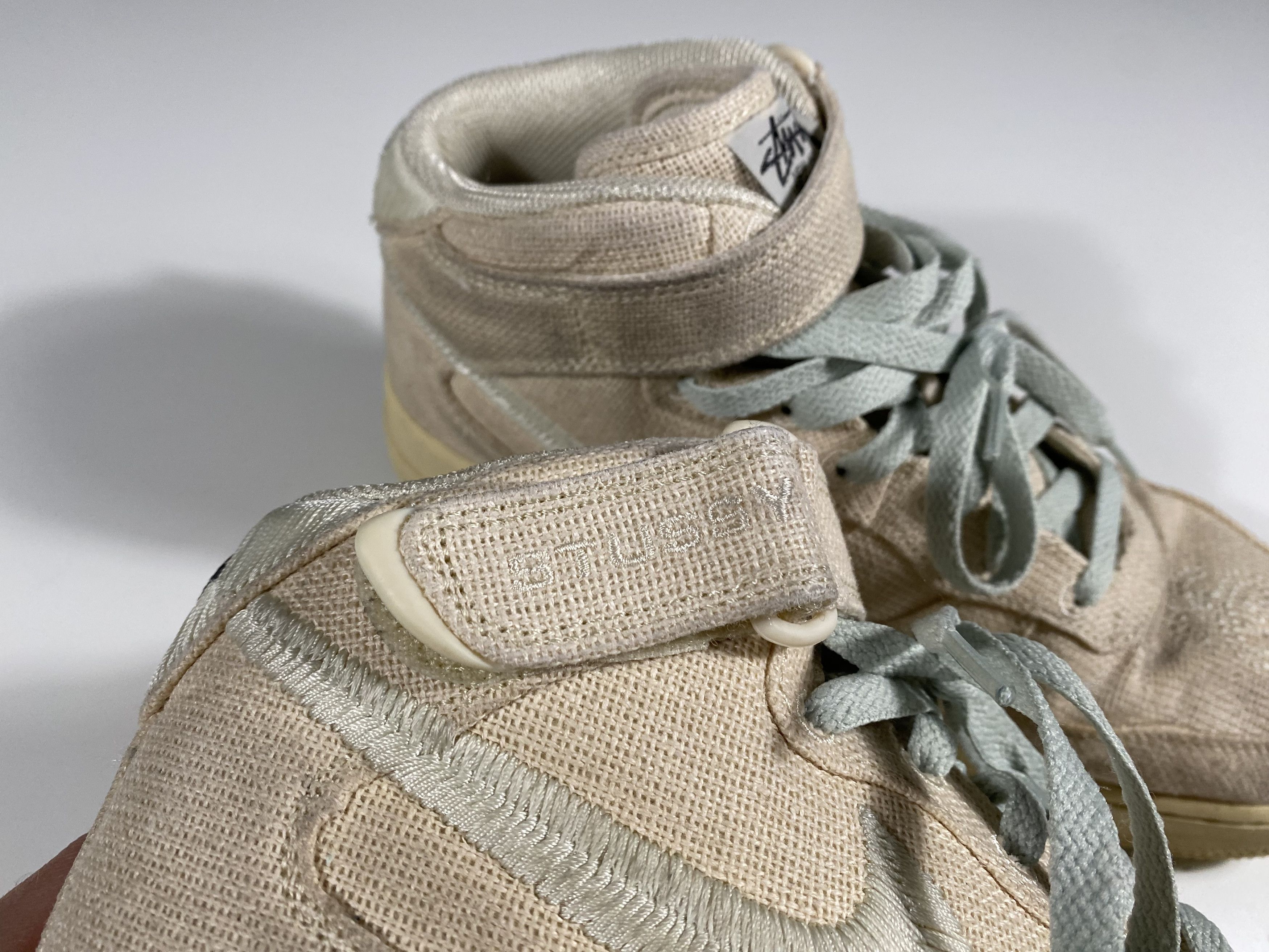 Nike × Stussy Stussy x Air Force 1 Mid 'Fossil' Size US 9.5 / EU 42-43 - 3 Thumbnail