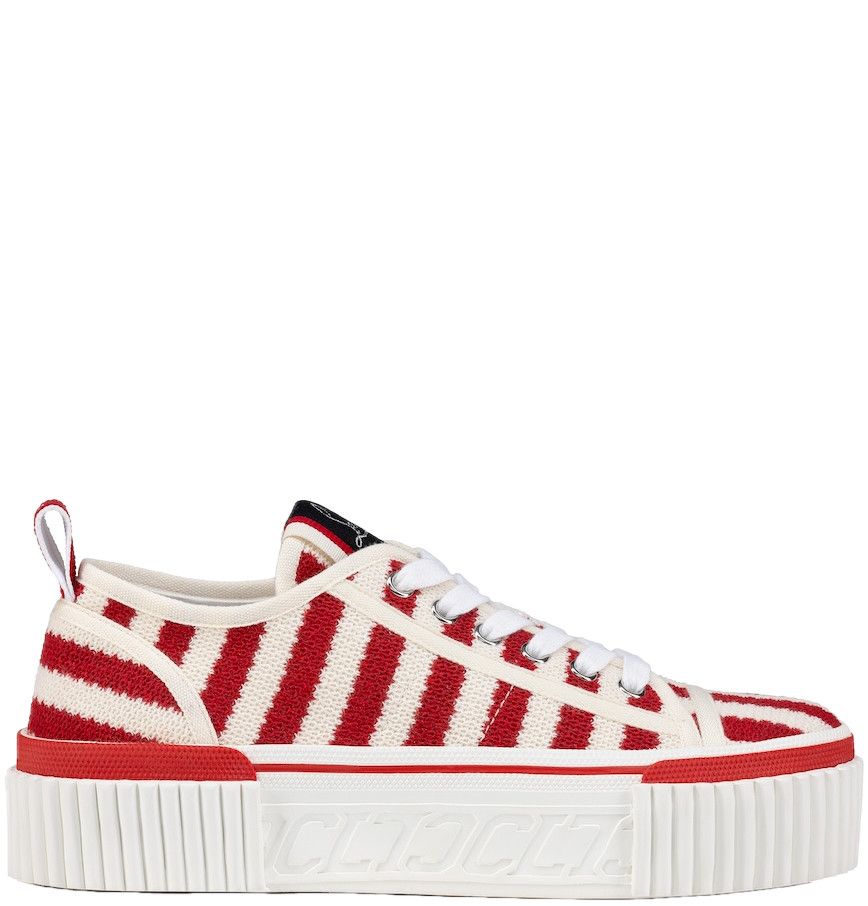 Christian Louboutin o1bcso1str0825 Super Pedro 40 Sneaker in White Size US 6 / IT 36 - 2 Thumbnail