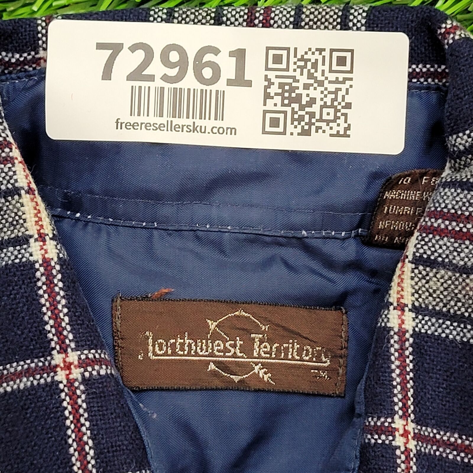 Northwest Territory VTG Northwest-Territory Tartan Plaid Flannel Shirt Small 80s Size US S / EU 44-46 / 1 - 9 Thumbnail