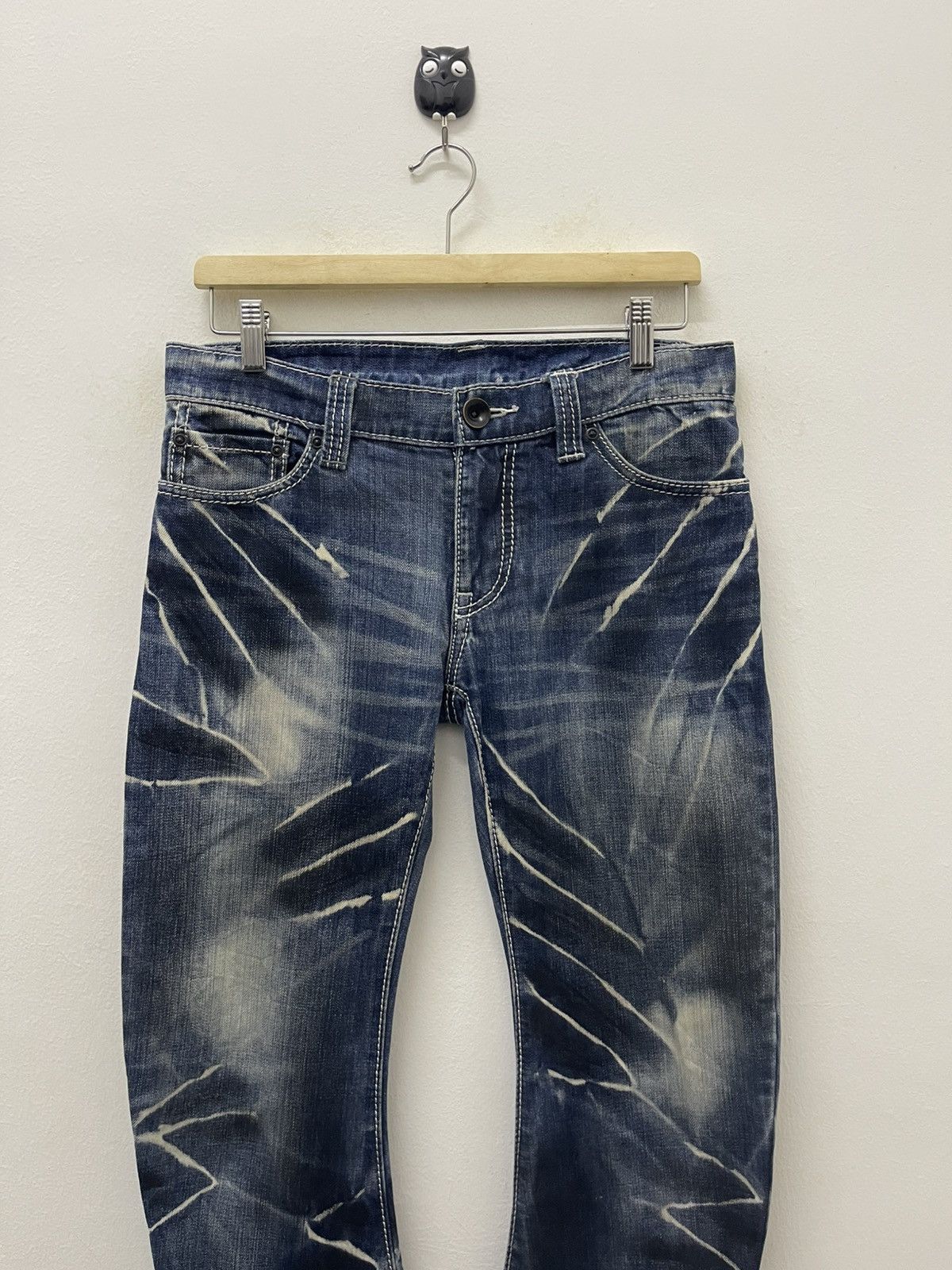 Hysteric Glamour Vintage JOHNNY WOLF Buffalo Bobs Banana Curve Claw Flare Size US 30 / EU 46 - 4 Thumbnail