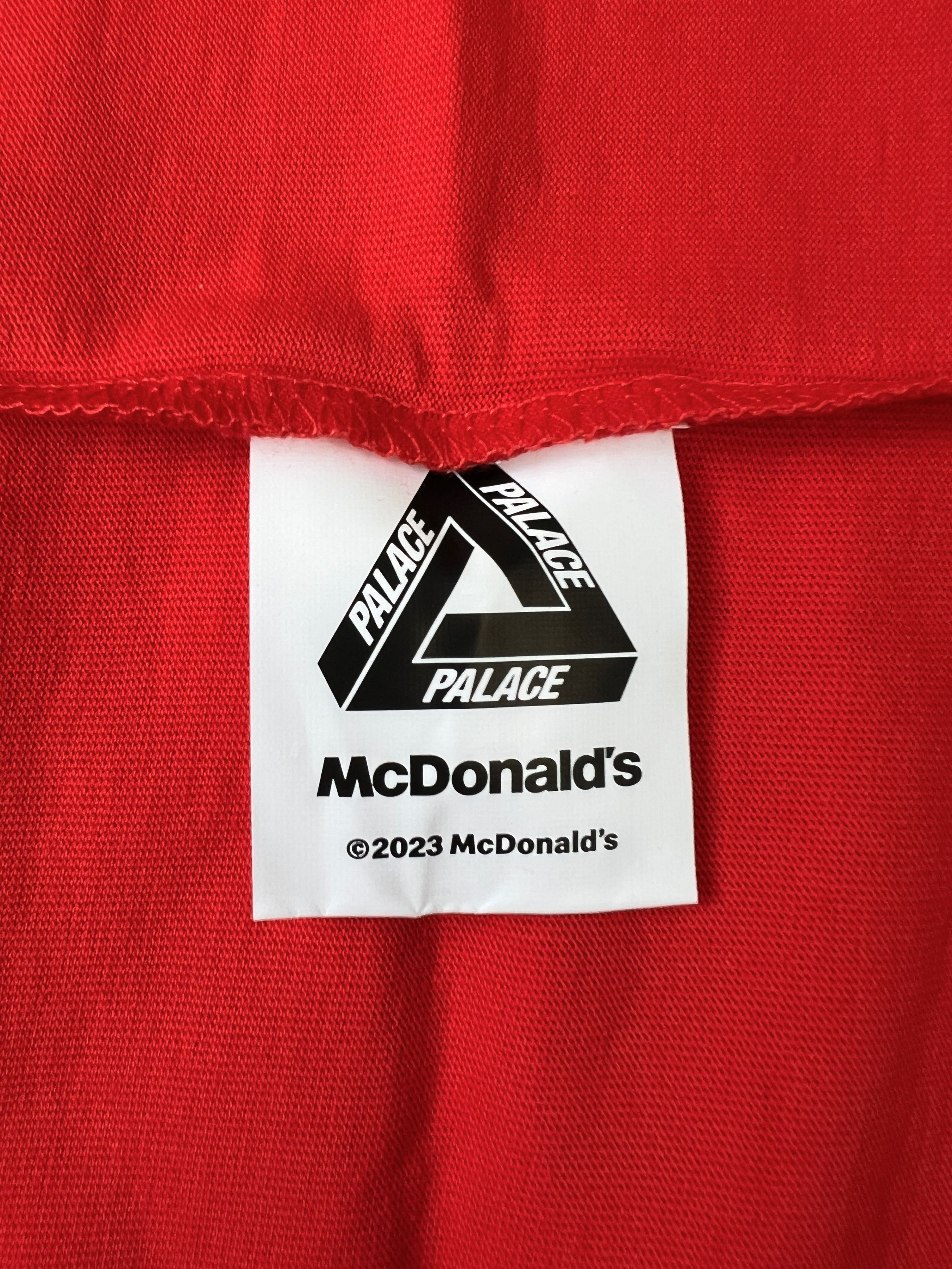 Palace Palace x McDonald's Logo T-Shirt Red (2023) XL Size US XL / EU 56 / 4 - 7 Thumbnail