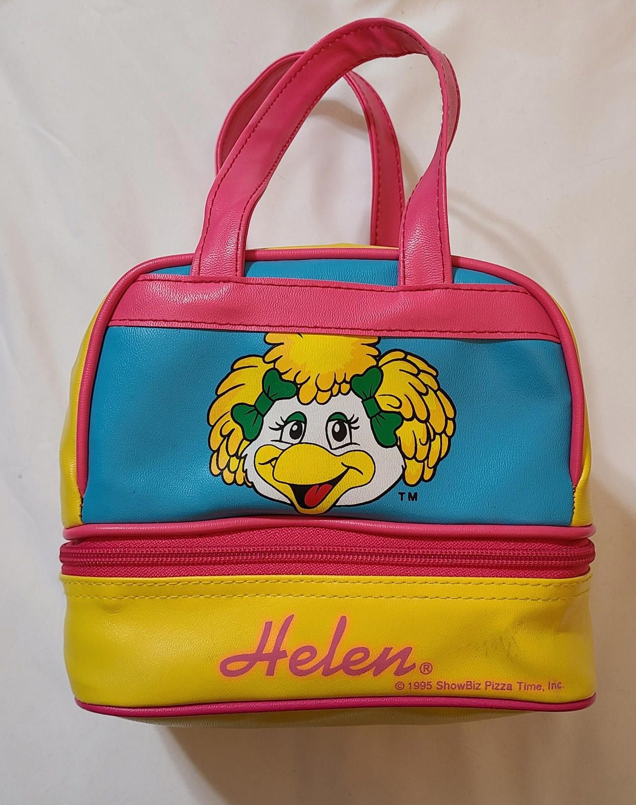 Designer Showbiz Pizza Time Helen Mini Prize Purse Chuck E Cheese Bag, Men's
