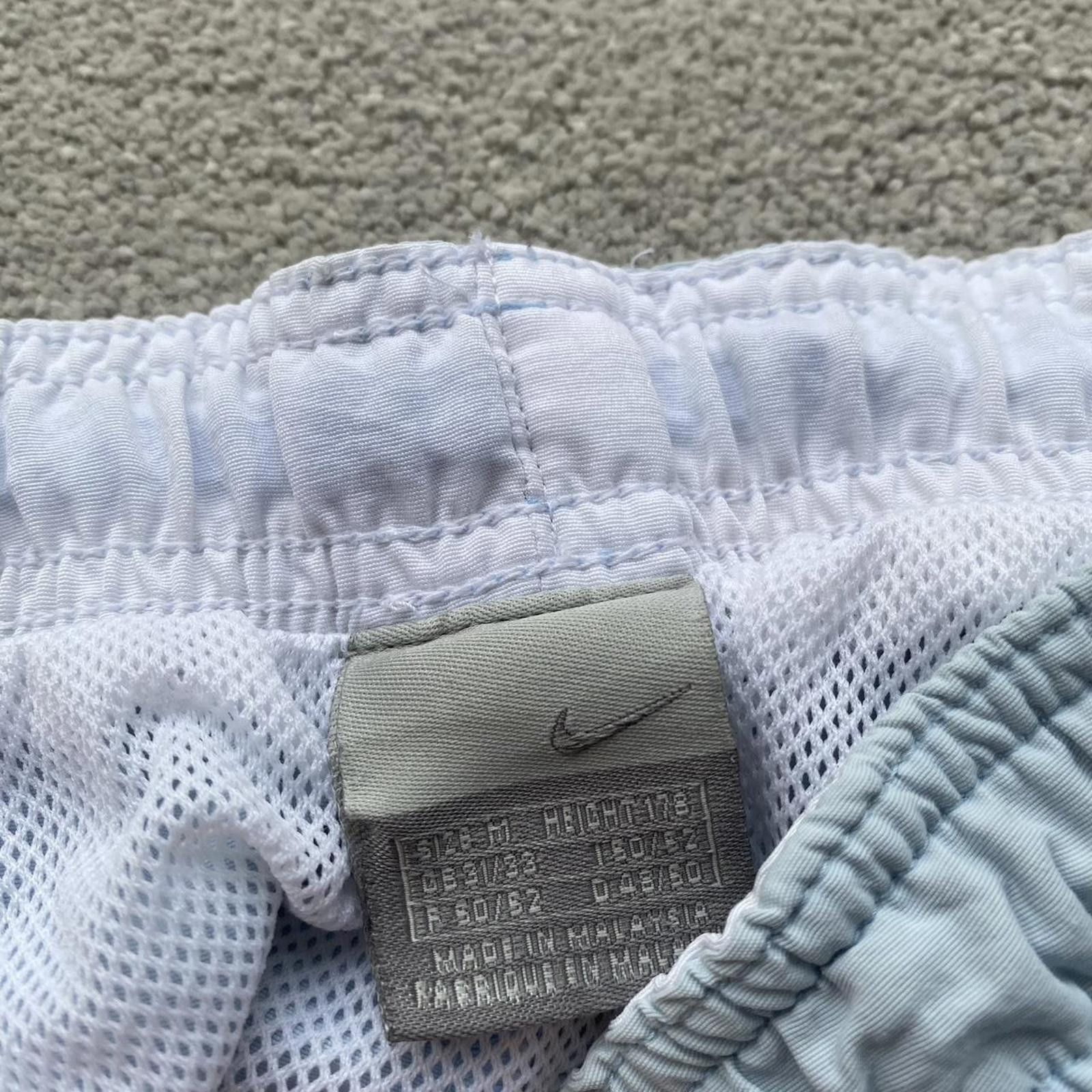 Nike Vintage Baby Blue Nike Shorts /Trunks Size US 32 / EU 48 - 4 Thumbnail