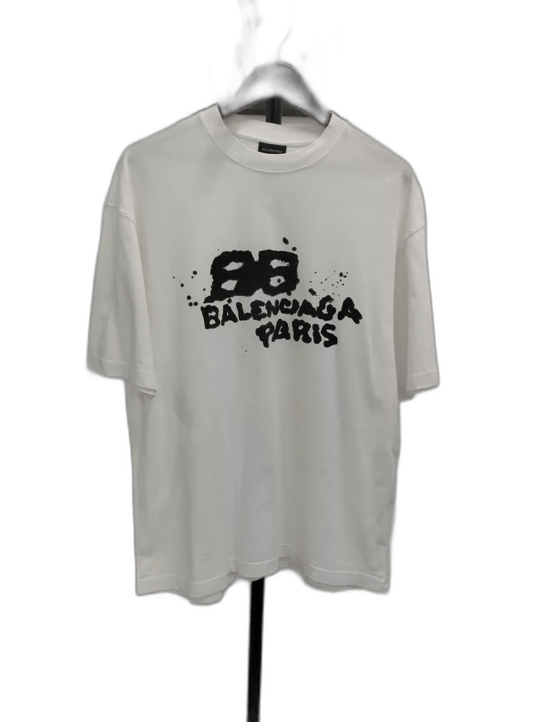 Balenciaga Balenciaga Paris Graphic Print T-Shirt Size US S / EU 44-46 / 1 - 1 Thumbnail