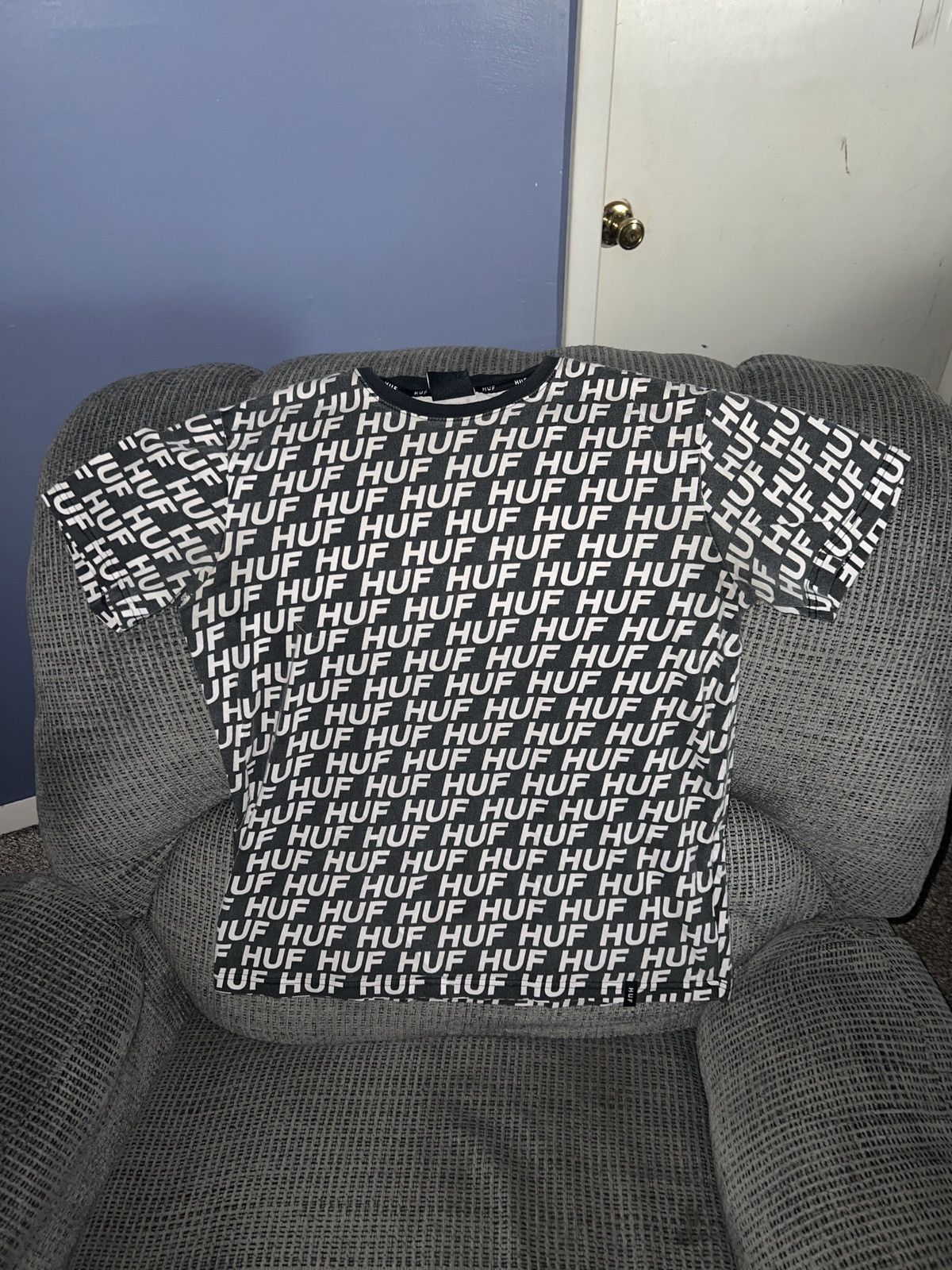 Huf Huf All-Over Tee Size US M / EU 48-50 / 2 - 1 Thumbnail
