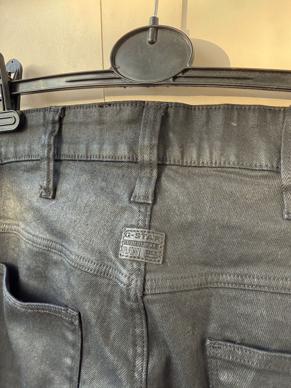 G-Star G Star Raw Denim 5620 Afrojack Zip 3d Super Slim Jeans Biker Size US 31 - 8 Thumbnail