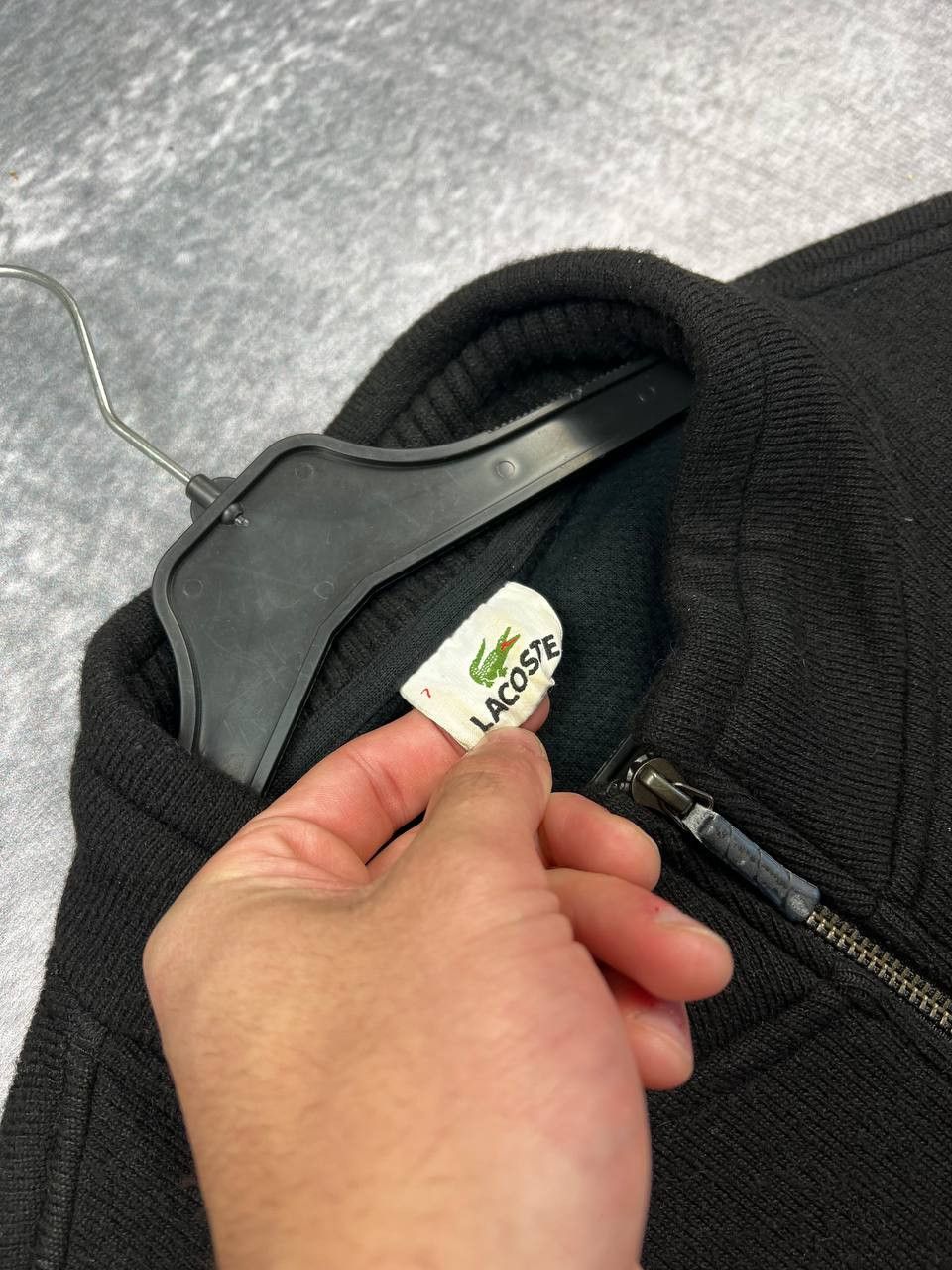 Designer × Lacoste × Vintage vintage lacoste full zip wool jumper size 7 Size US XXL / EU 58 / 5 - 5 Thumbnail