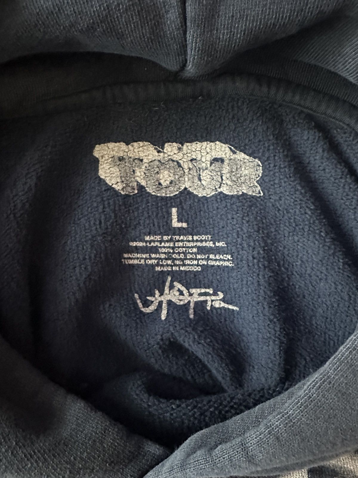 Travis Scott TRAVIS SCOTT SUPER LIMITED NYC METLIFE HOODIE Size US L / EU 52-54 / 3 - 7 Thumbnail