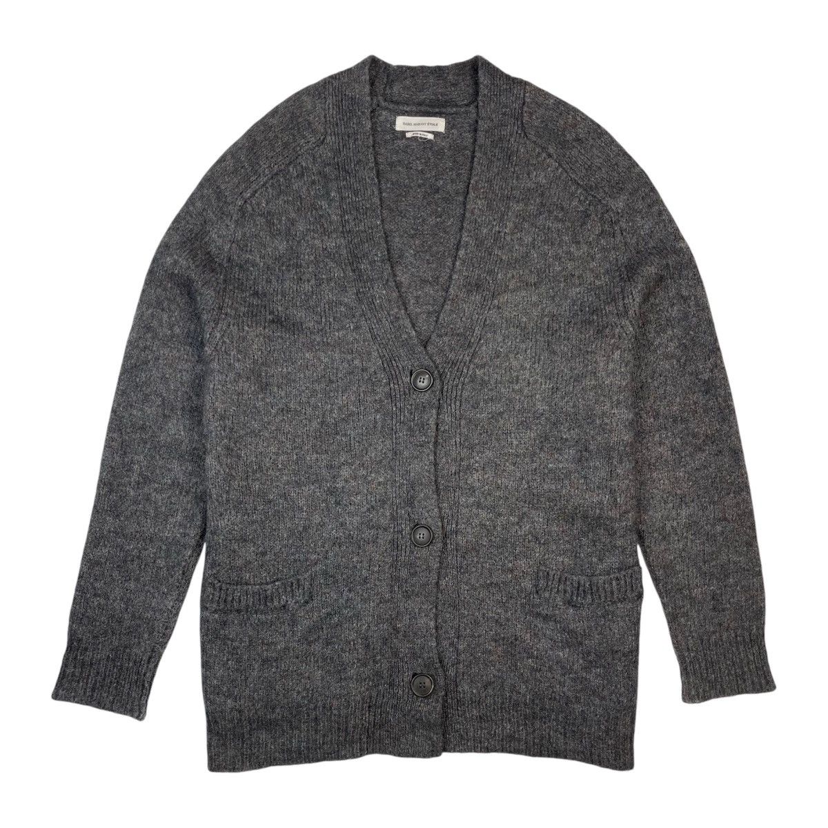Isabel Marant × Isabel Marant Etoile Isabel Marant Etoile Oversized V-Neck Cardigan Size M / US 6-8 / IT 42-44 - 2 Thumbnail