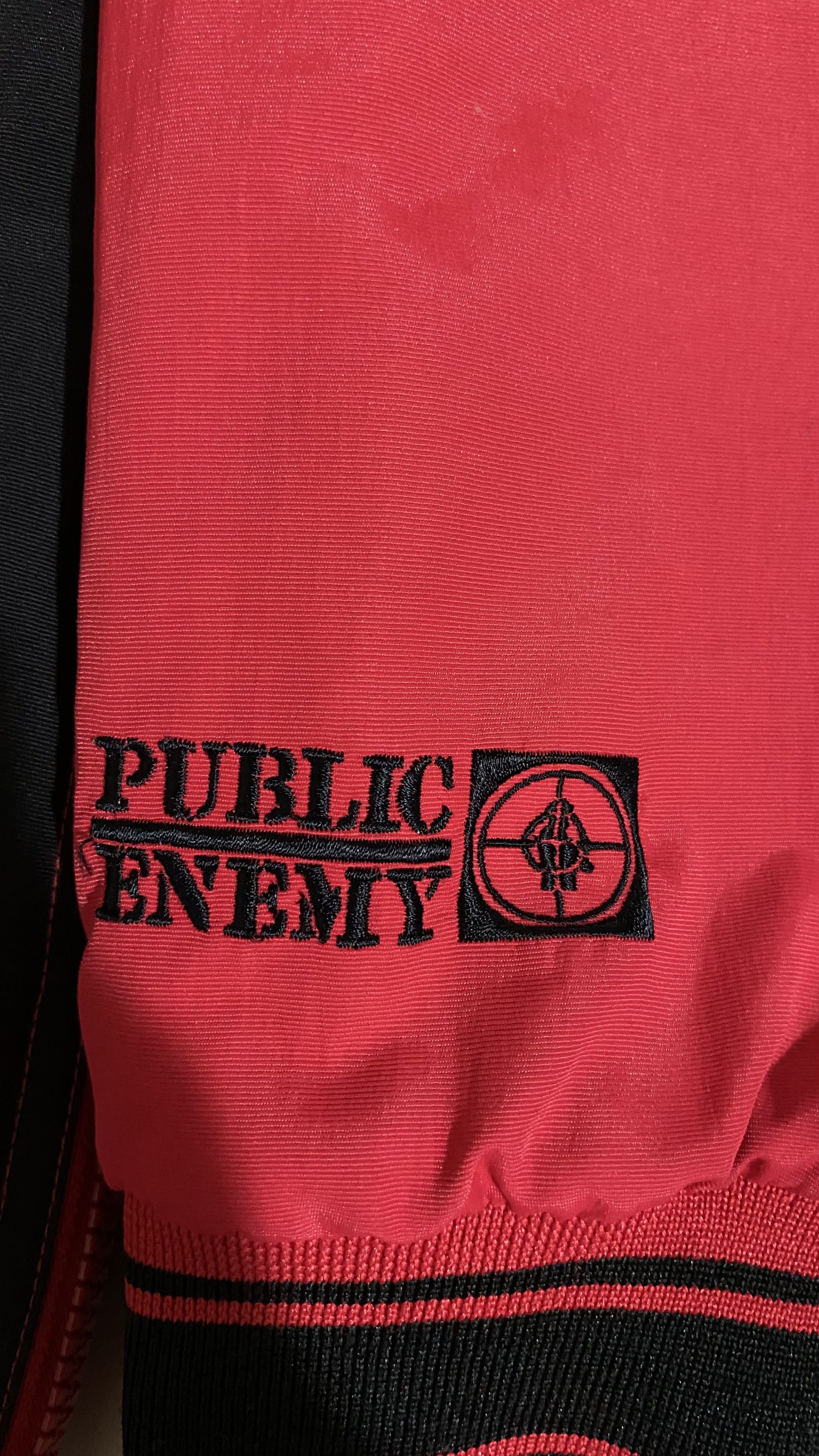 Supreme Supreme Public Enemy Starter Jacket - Red Size US S / EU 44-46 / 1 - 4 Thumbnail