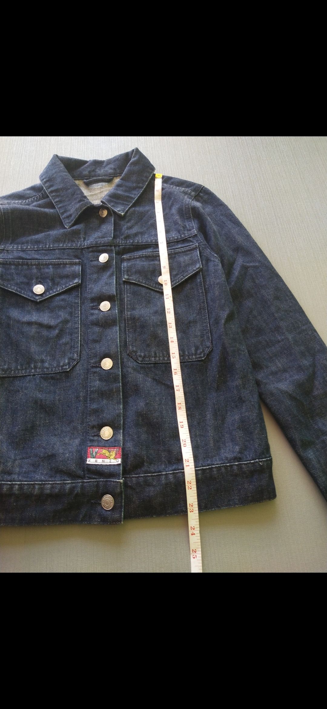 Kenzo KENZO - DENIM DRAGON EMBROID LOGO Size XS / US 0-2 / IT 36-38 - 4 Thumbnail