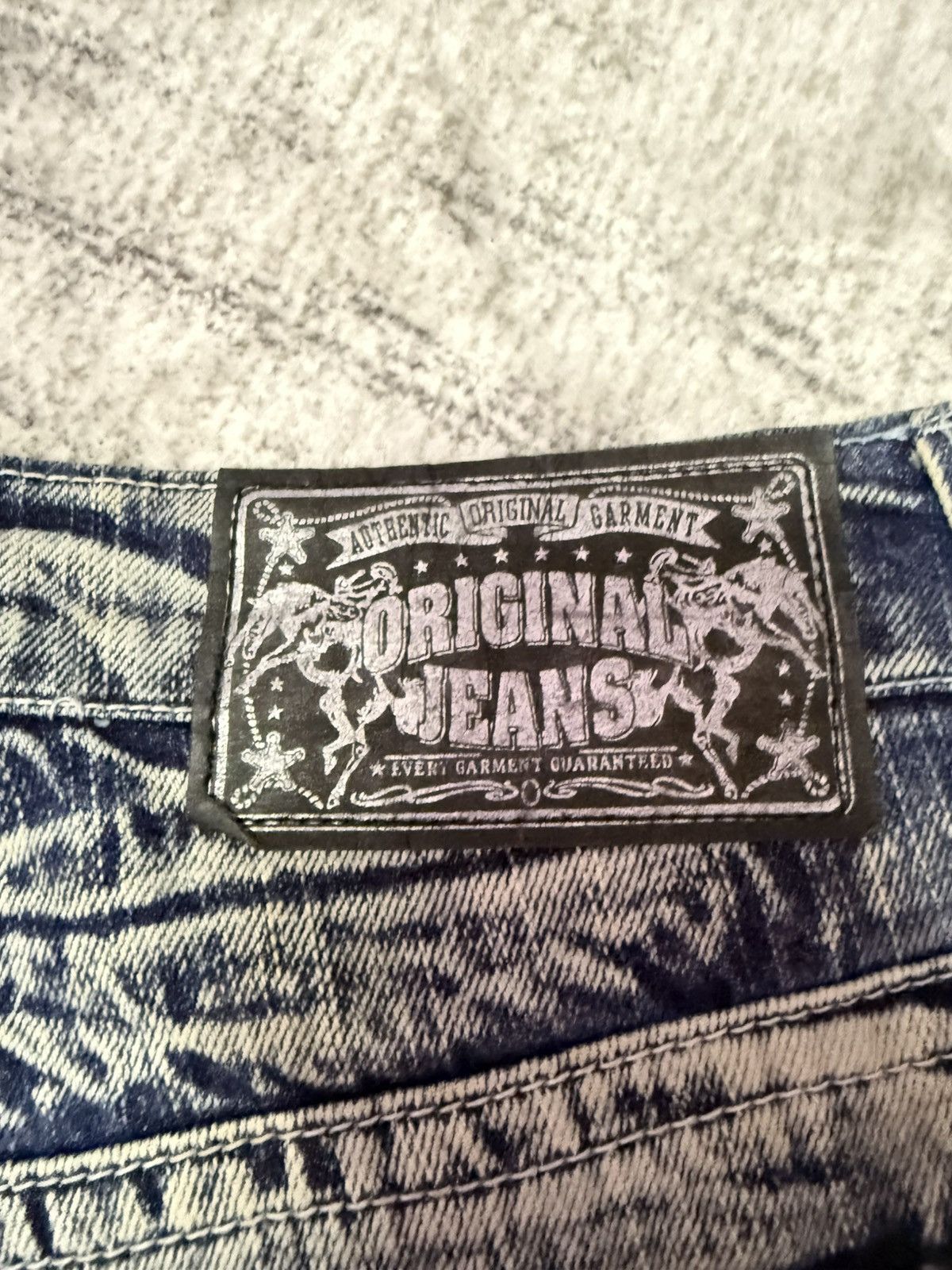 Hysteric Glamour × Japanese Brand The Vintage Standard Acid Wash Destroy Jeans Size US 29 - 20 Thumbnail