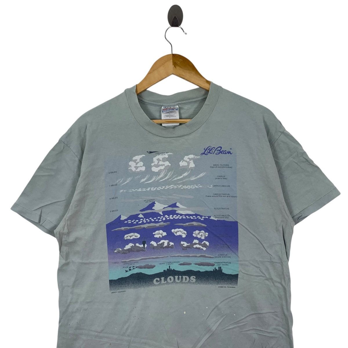 L.L. Bean Vintage 1996 LL BEAN RN Richardson Liberty L.L Bean Shirt Size US L / EU 52-54 / 3 - 2 Thumbnail