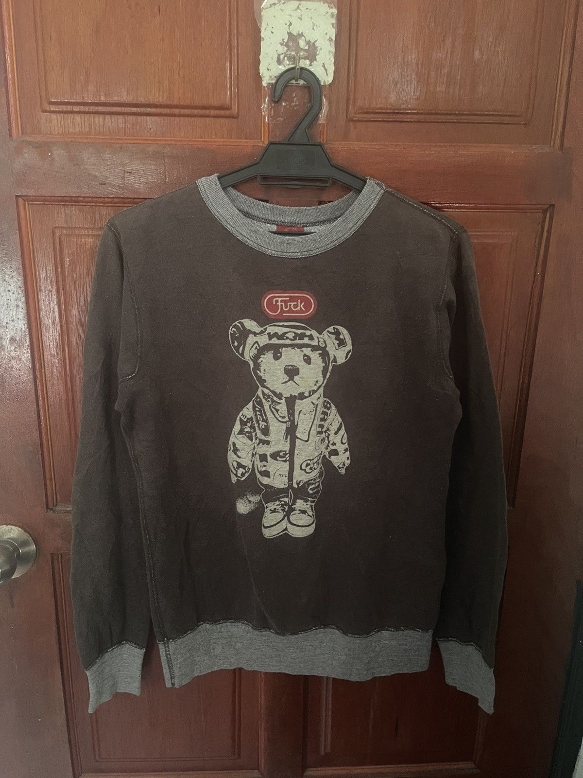 Hysteric Glamour Vintage Hysteric Glamour Fuck Bear Sweatshirt Size US S / EU 44-46 / 1 - 1 Thumbnail
