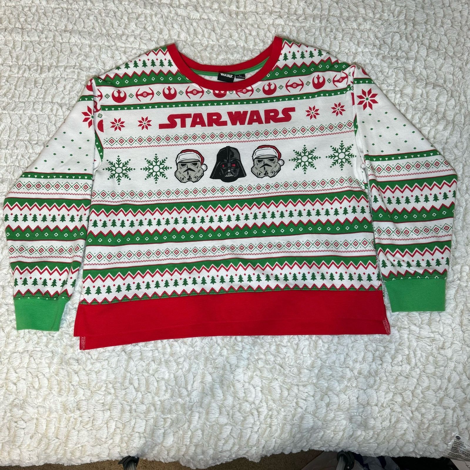 Star Wars Star Wars Christmas Shirt Darth Vader Troopers Ugly Sweater Size US L / EU 52-54 / 3 - 5 Thumbnail