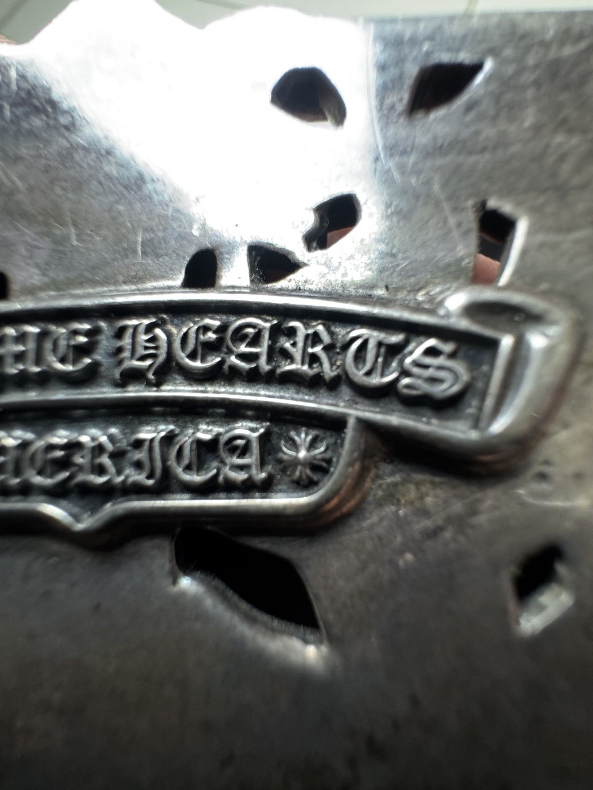 Chrome Hearts Chrome Hearts Cemetery Buckle 1.5 inch Size ONE SIZE - 8 Thumbnail