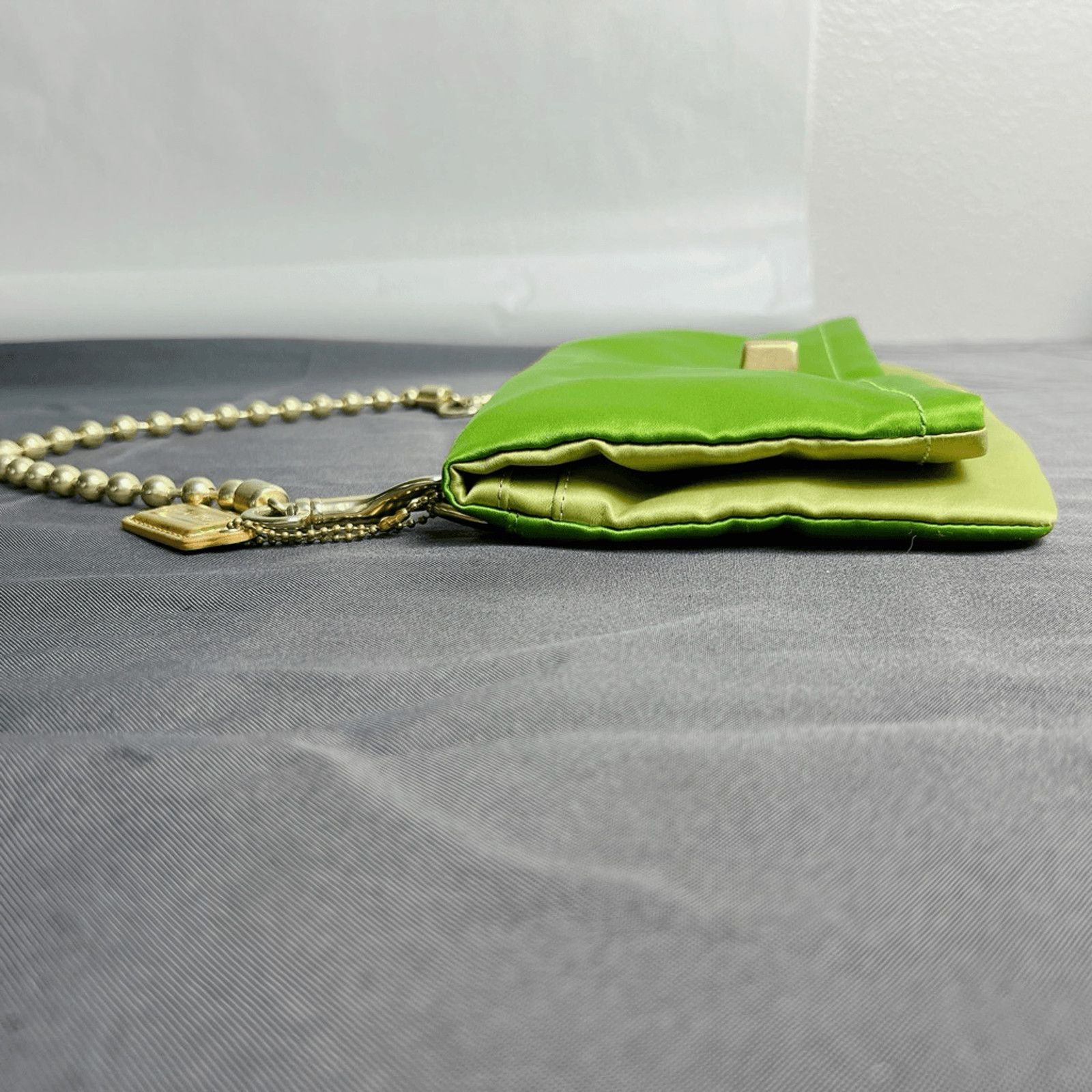 Coach COACH Vintage Amanda Satin Flap Clutch Shoulder Bag Size ONE SIZE - 10 Thumbnail
