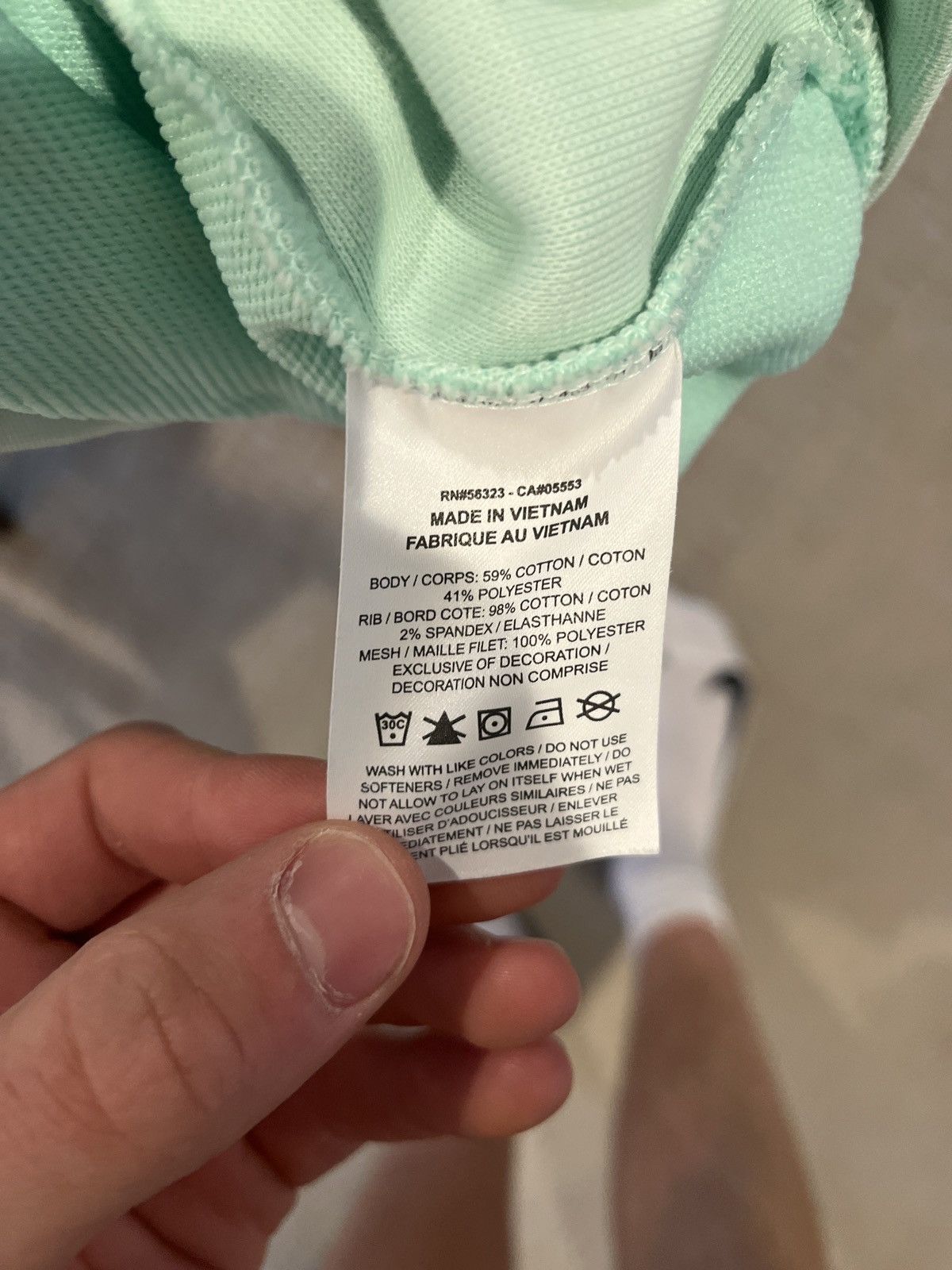 Nike Nike Court hoodie light blue Size US XL / EU 56 / 4 - 5 Thumbnail