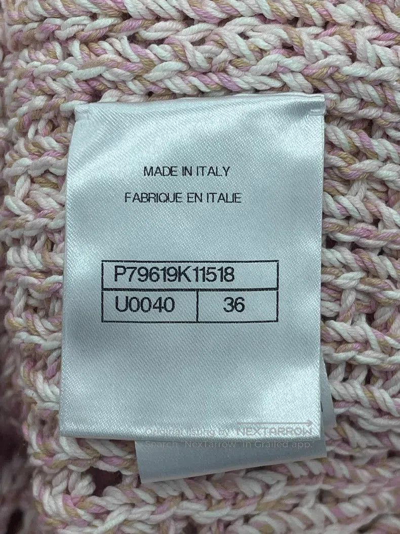 Chanel Chanel 25S pink knitted tassel vest Size XS / US 0-2 / IT 36-38 - 5 Thumbnail