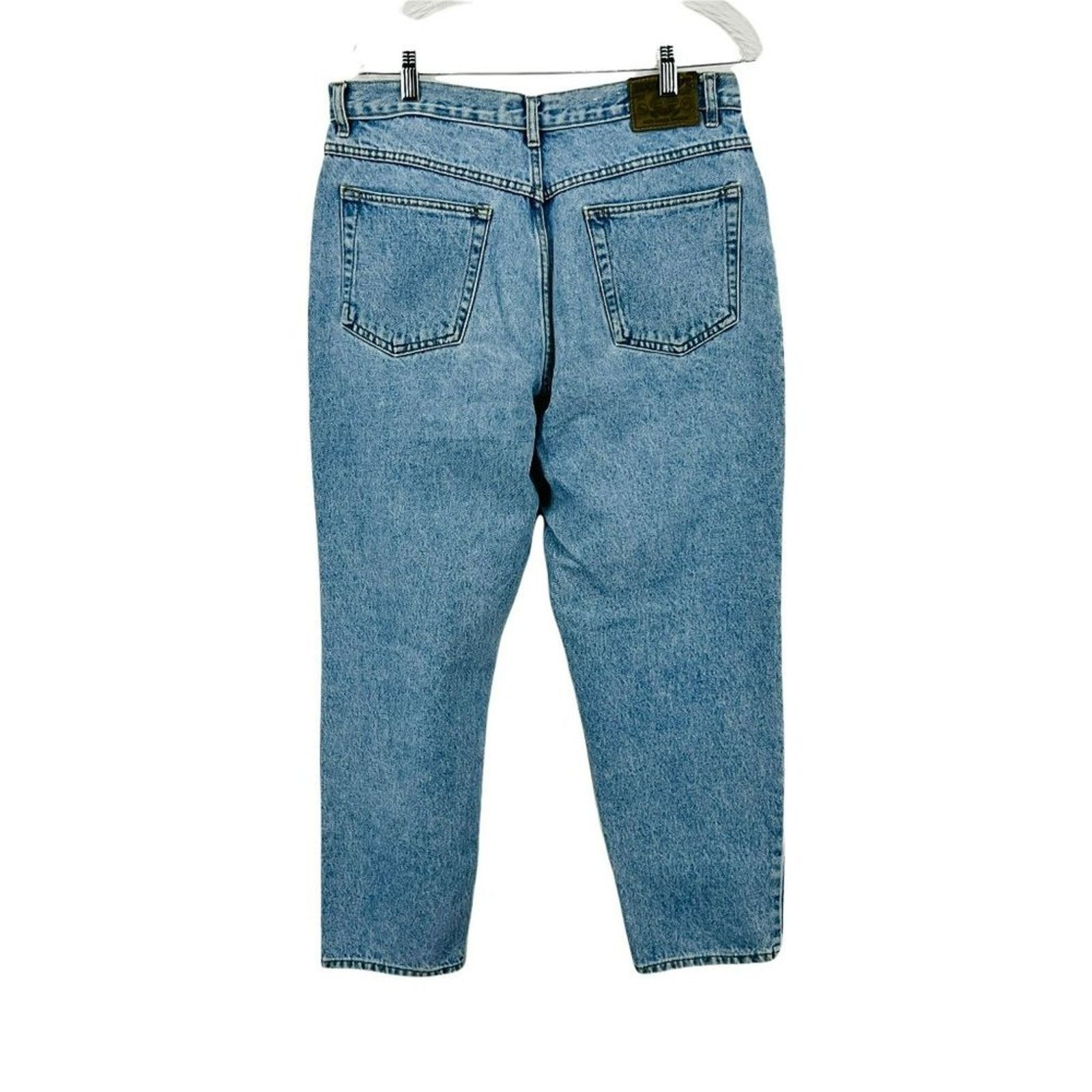 Bugle Boy Vintage 90s Bugle Boy Collection for Her Jeans Light Wash Size 38" / US 16 / IT 52 - 5 Thumbnail